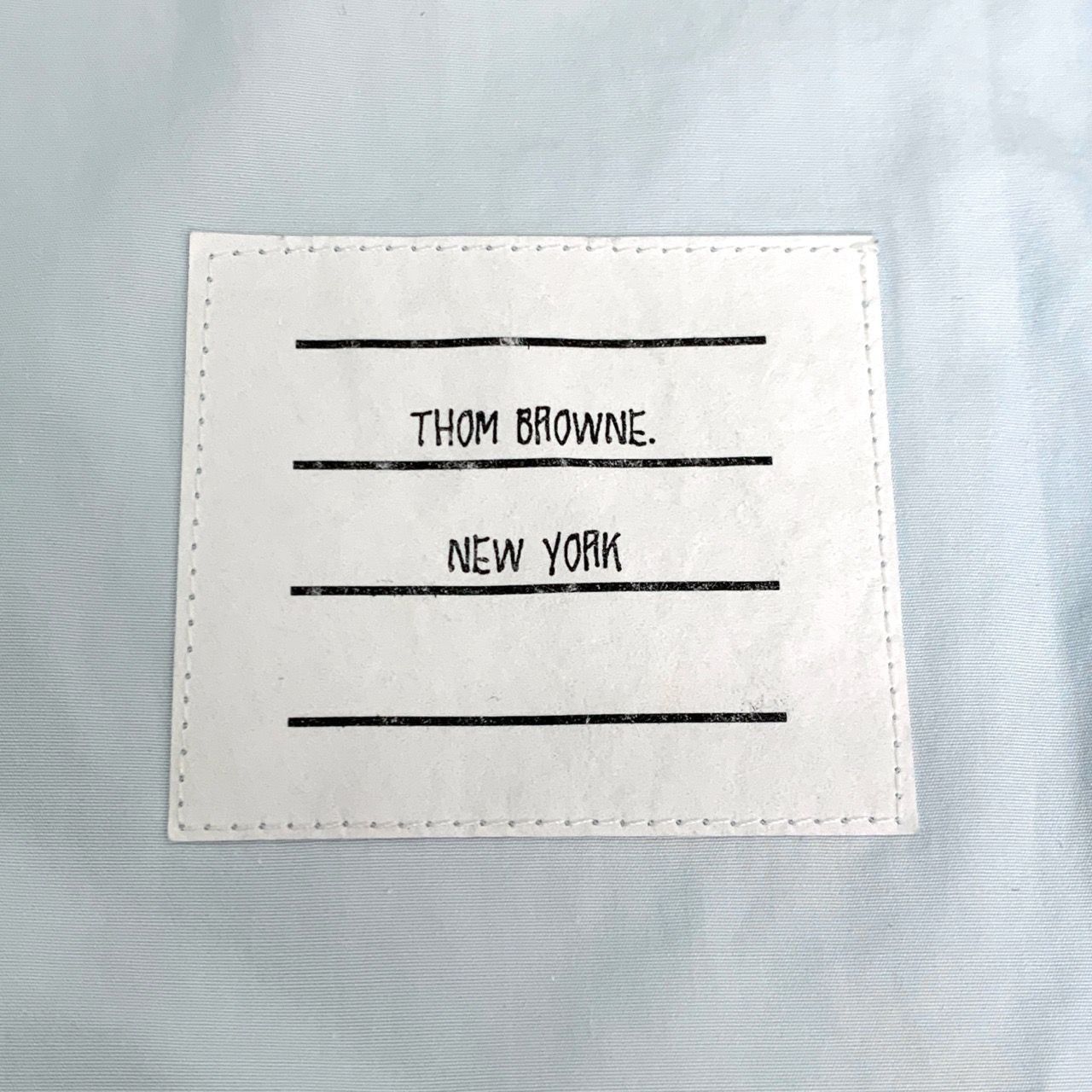 Thom Browne Thom Browne Blue Collared Cotton Sleeveless Shirt (Size 38) Size XS / US 0-2 / IT 36-38 - 5 Thumbnail
