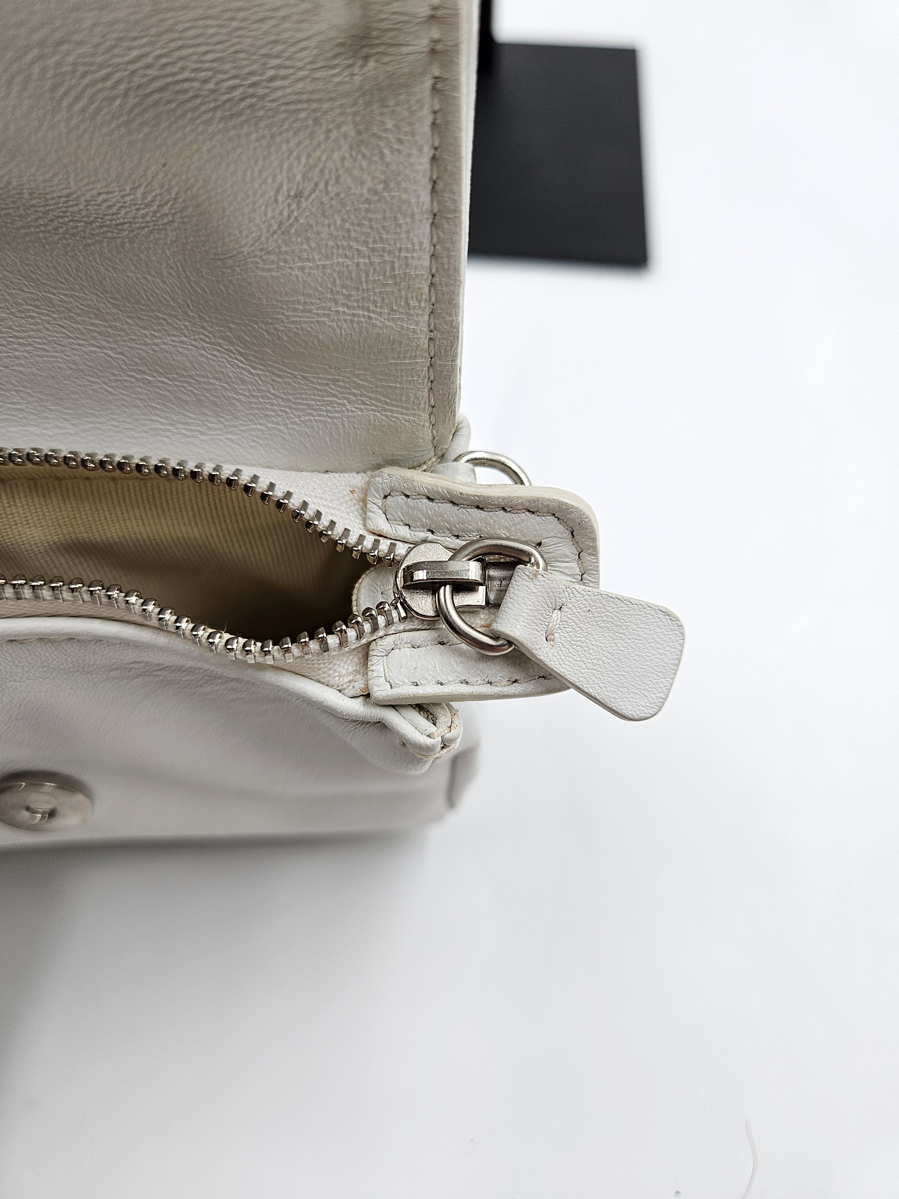 Jimmy Choo White Leather Small Star Studded Crossbody Bag Size ONE SIZE - 5 Thumbnail