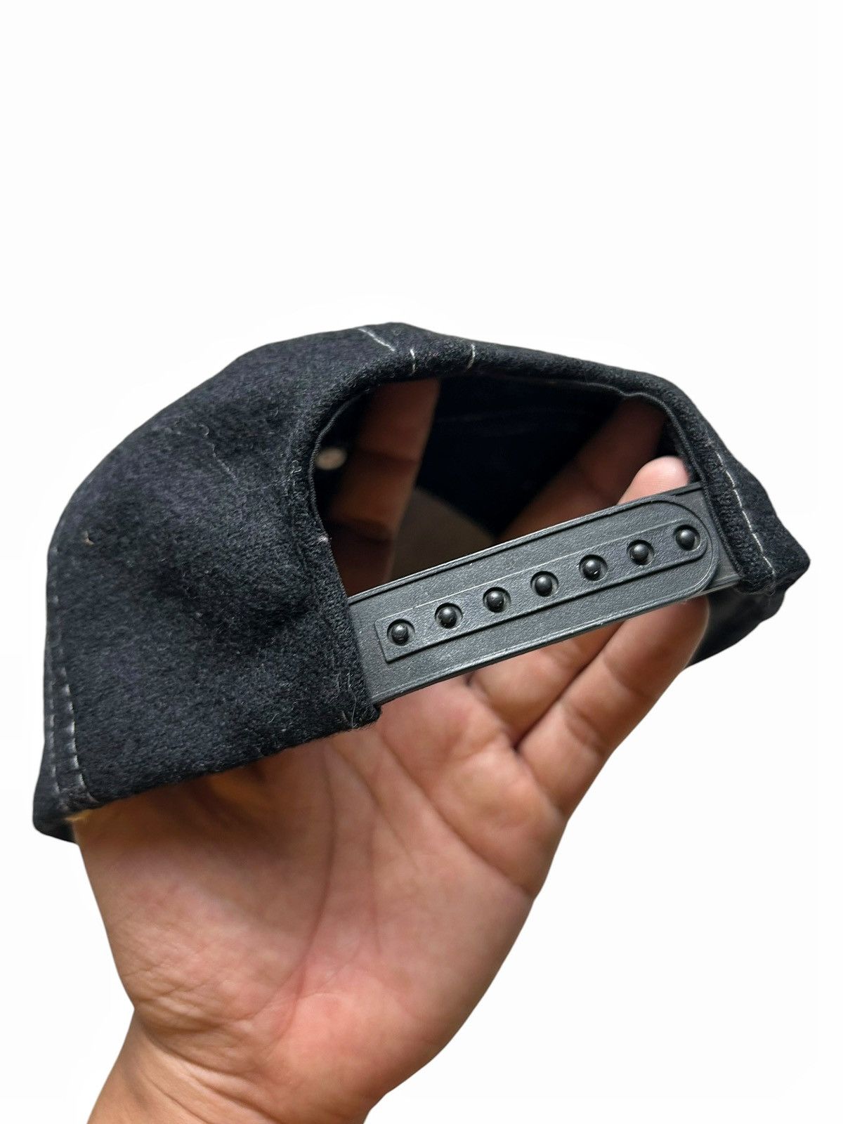 Vintage CHESTERFIELD 90s Racing Wool Hats Black motocross moto gp Size ONE SIZE - 9 Thumbnail