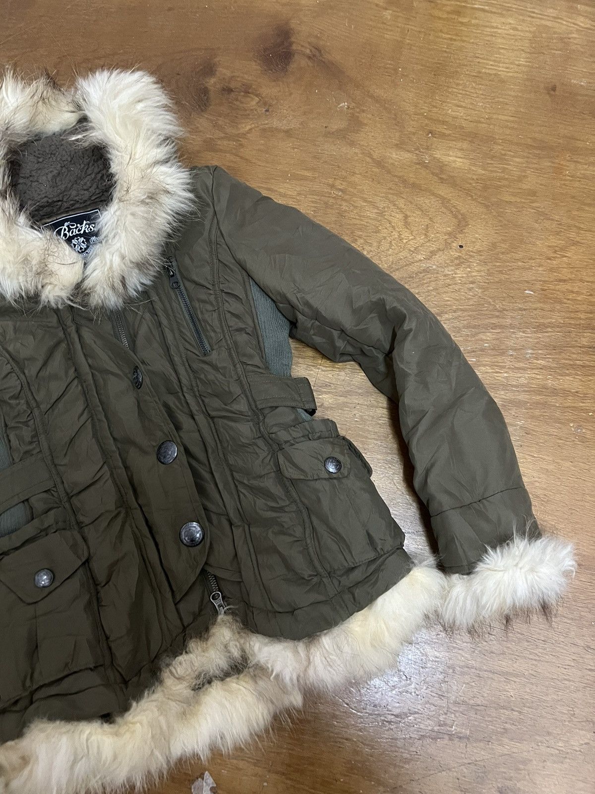 If Six Was Nine × Japanese Brand Vintage Mohair Rare Design Jacket Size M / US 6-8 / IT 42-44 - 4 Thumbnail
