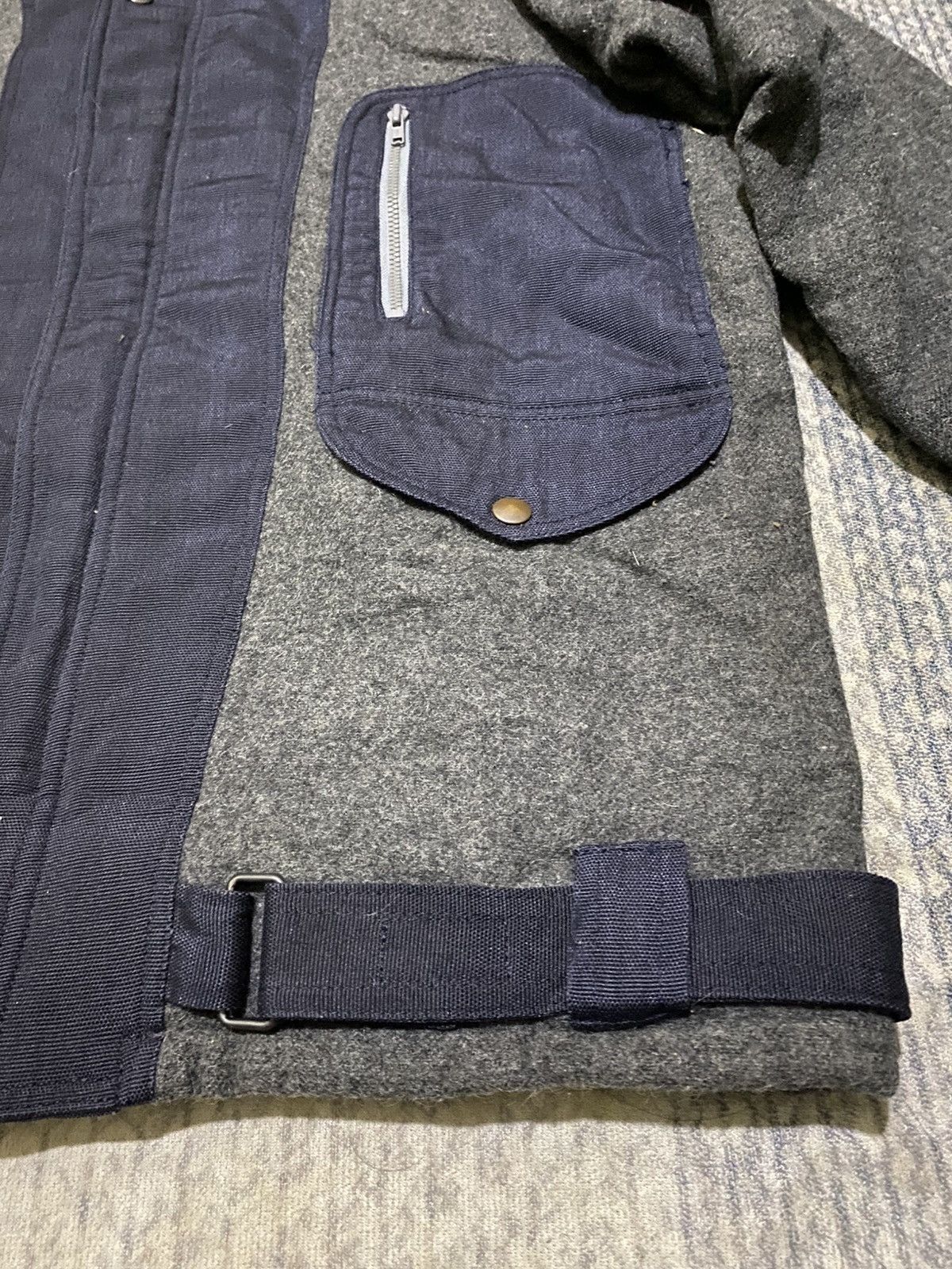 Designer Lupo Di Mare Sina Cova Wool Heavy Jacket Size US M / EU 48-50 / 2 - 4 Thumbnail