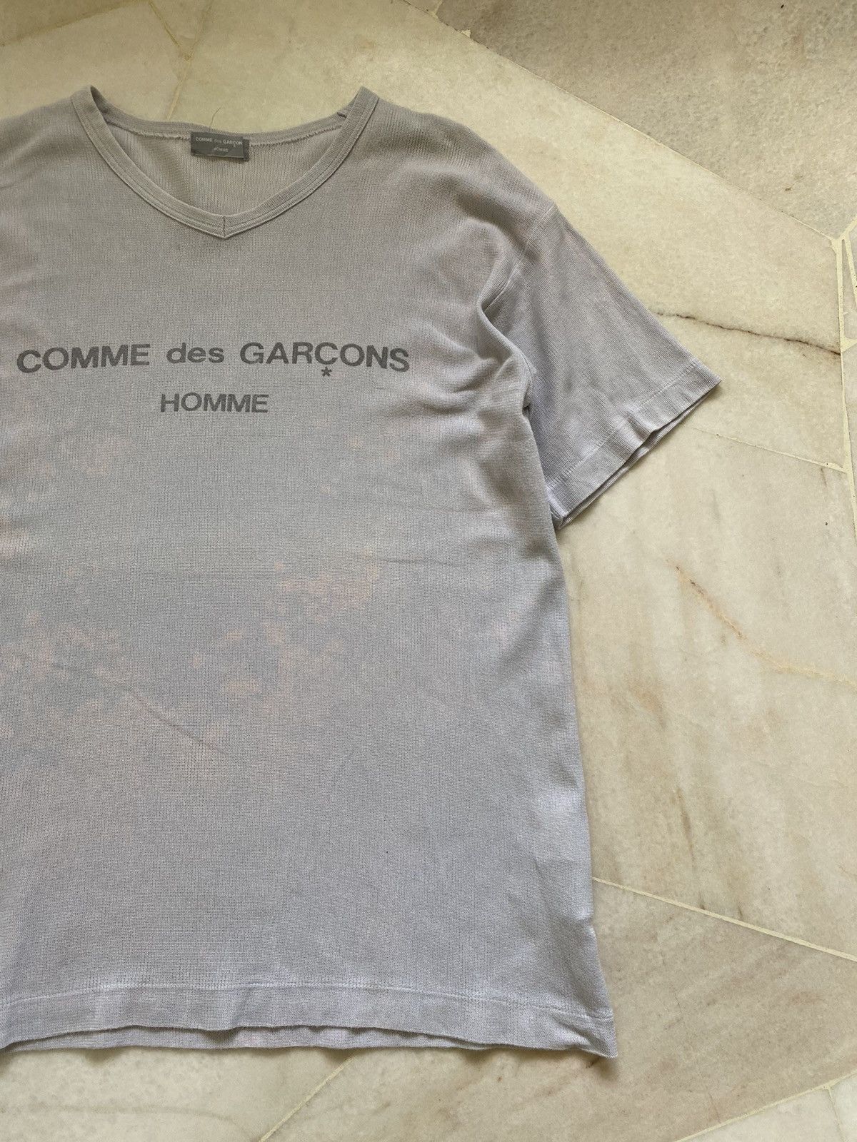 Comme des Garcons Vintage AD1996 comme des Garcons Homme Thrash Shirt Size US M / EU 48-50 / 2 - 3 Thumbnail