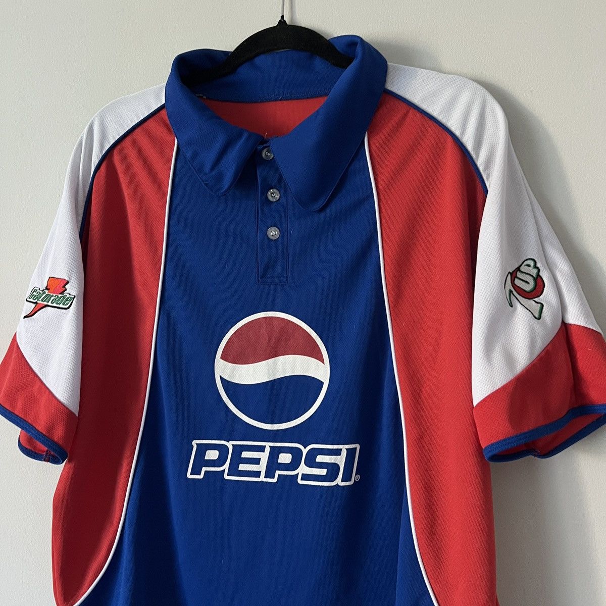 Pepsi Vintage Pepsi Jersey Size M #6 Persect Football Size US M / EU 48-50 / 2 - 4 Thumbnail