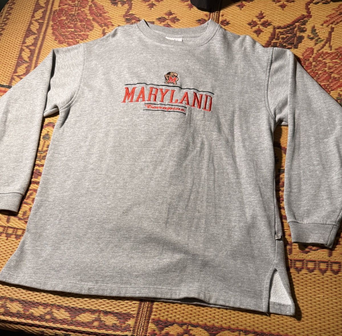 Other Vintage University of Maryland Longsleeve Top Size US L / EU 52-54 / 3 - 1 Thumbnail