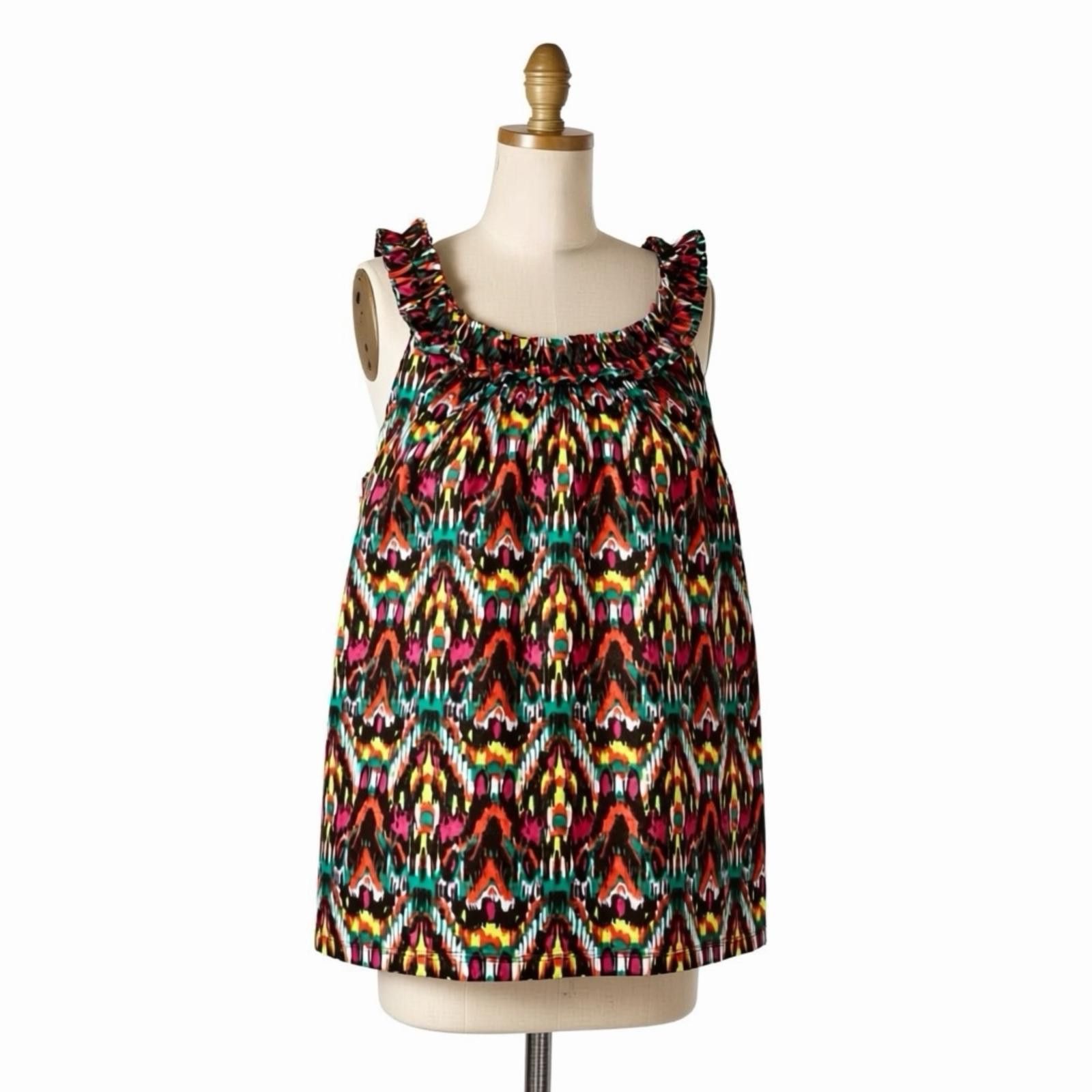 Other INC International Concepts Women's Printed Sleeveless Top, L Size L / US 10 / IT 46 - 1 Thumbnail