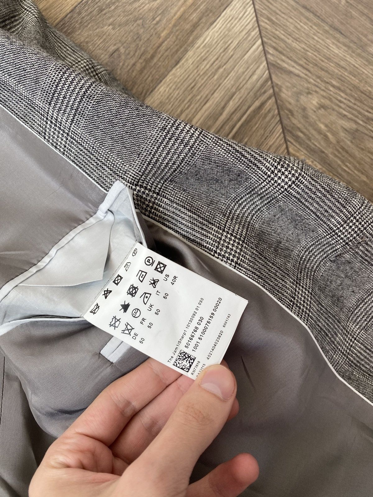 Hugo Boss Vintage Hugo Boss Wool Suit Size 50R - 10 Thumbnail