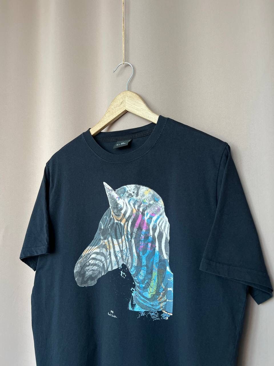 Paul Smith Paul Smith Zebra Logo T-Shirt Mens Size L/XL Short Sleeve Size US XL / EU 56 / 4 - 4 Thumbnail