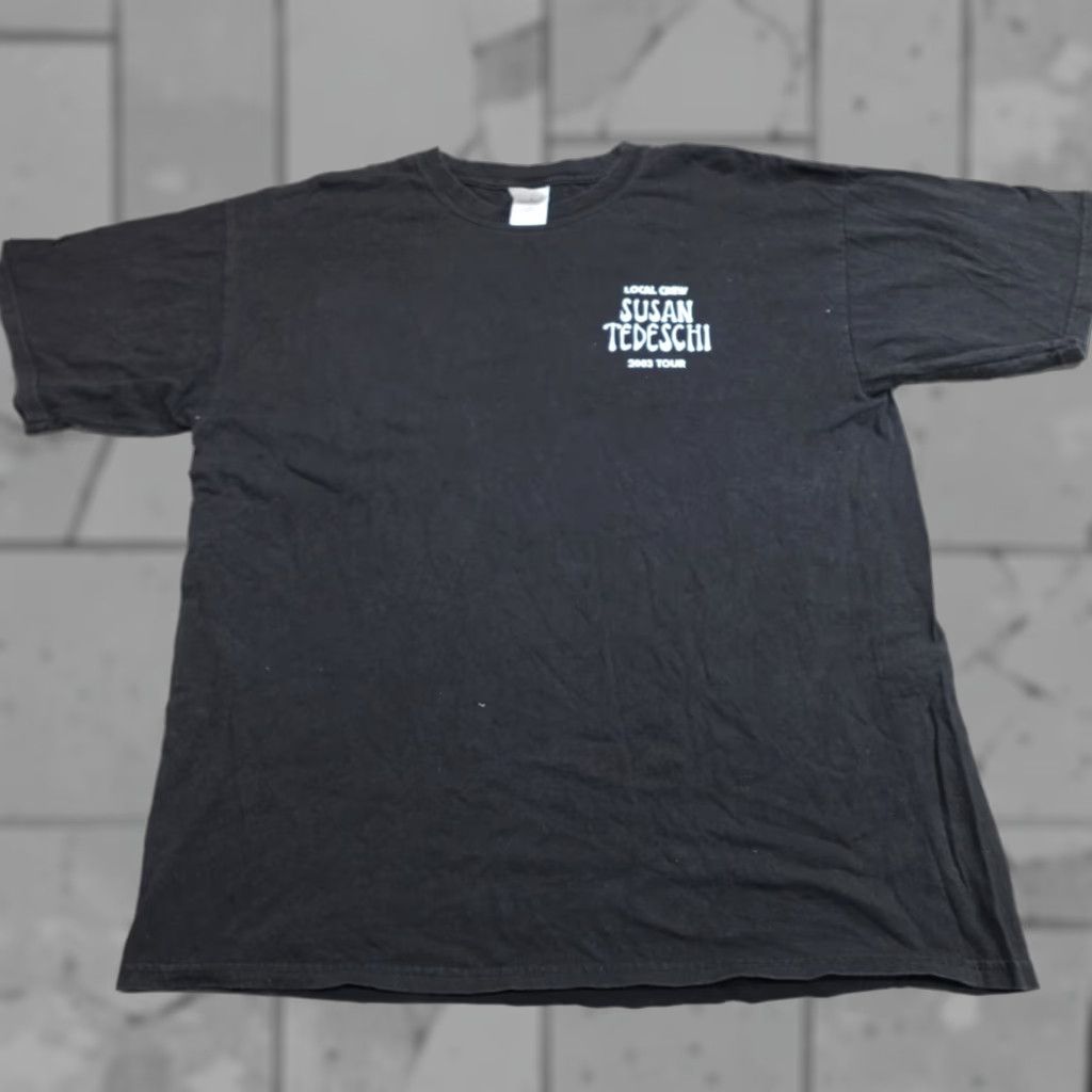 Vintage Vintage Susan Tedeschi Shirt XL Black 2003 Tour Local Crew Shirt Men XL Black Band Tee Size US XL / EU 56 / 4 - 1 Thumbnail