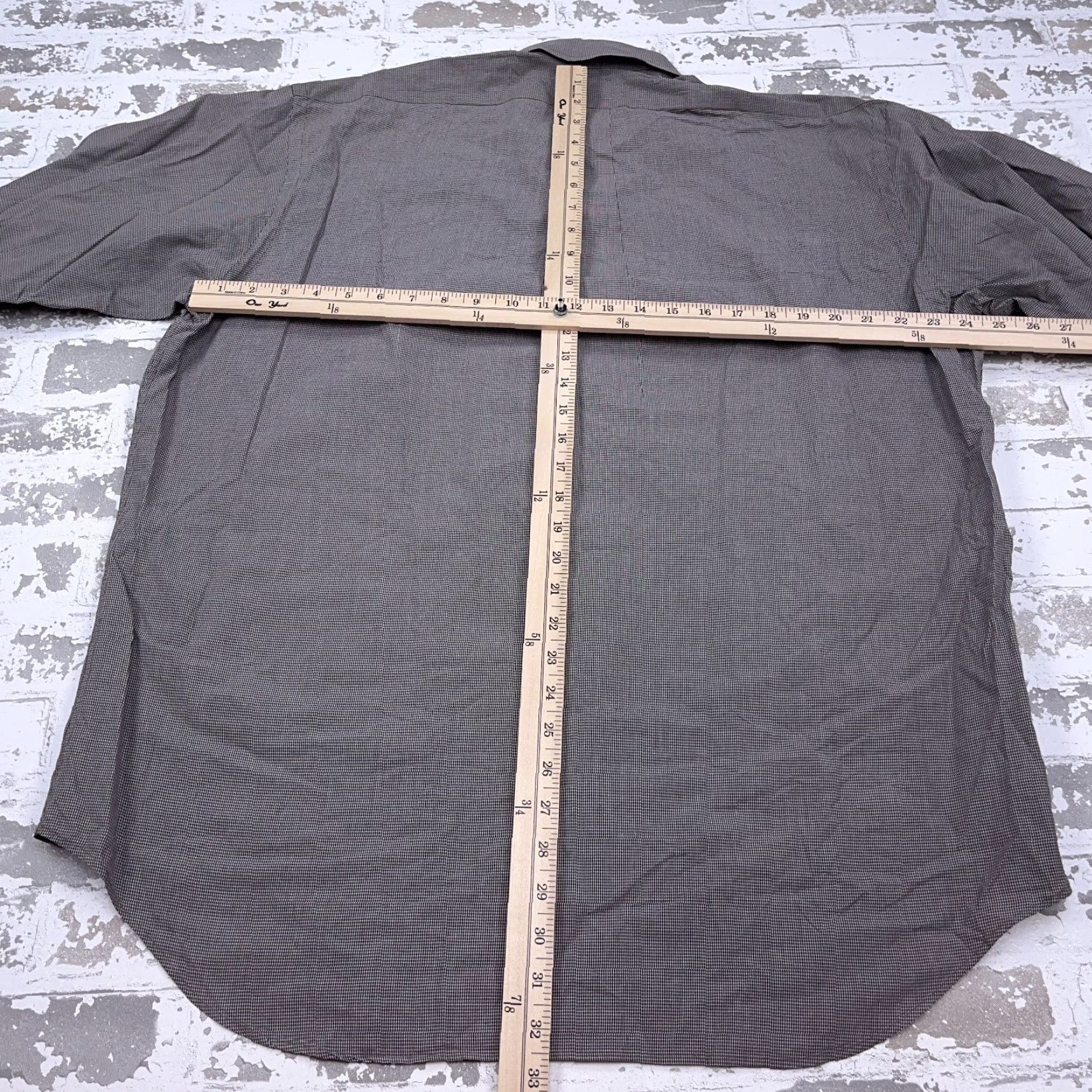 Ralph Lauren Ralph Lauren Shirt Men Large Button Up Brown Houndstooth Plaid Dress Blake Pony Mens L Brown Plaid Button-Front Shirt Ralph Lauren Clothing Size 42R - 6 Thumbnail
