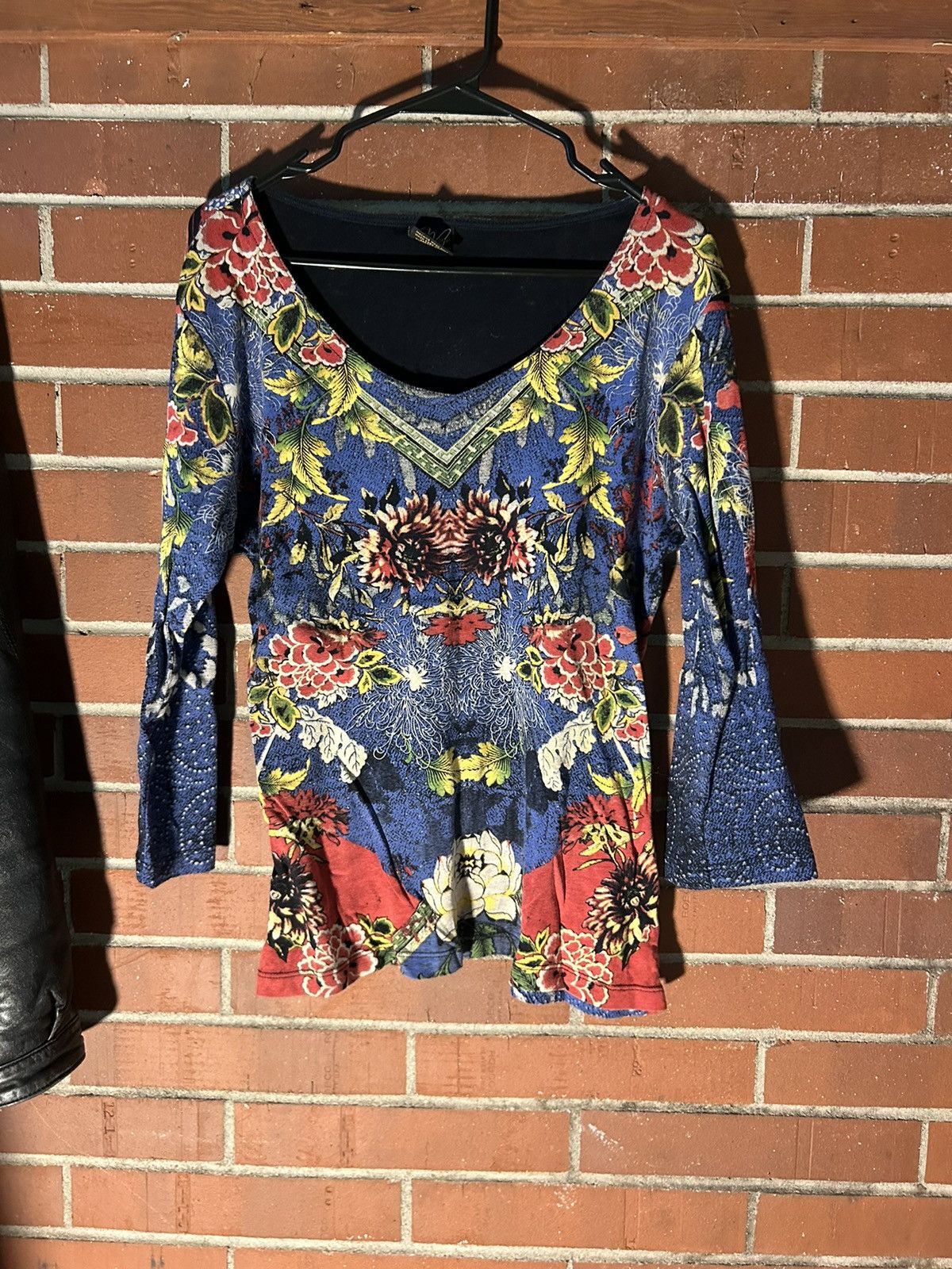 Katin × Vintage Vintage All Over Floral Print Long Sleeve Size M / US 6-8 / IT 42-44 - 1 Thumbnail