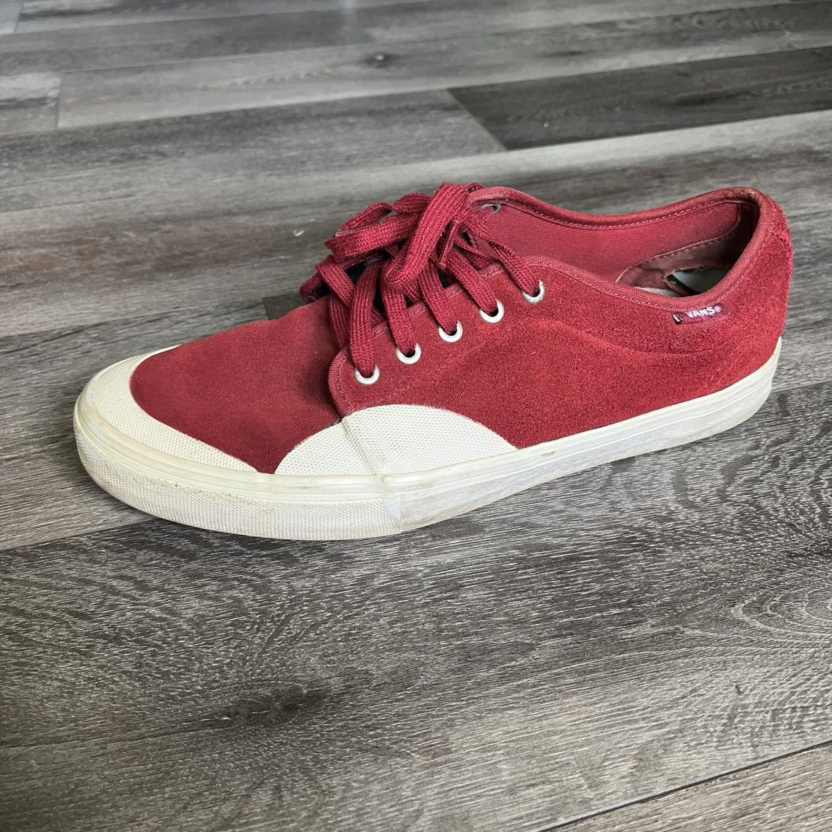 Vans Vans Chukka Low Pro Rubber Red Dahlia White Shoes Size 12 Size US 12 / EU 45 - 10 Thumbnail