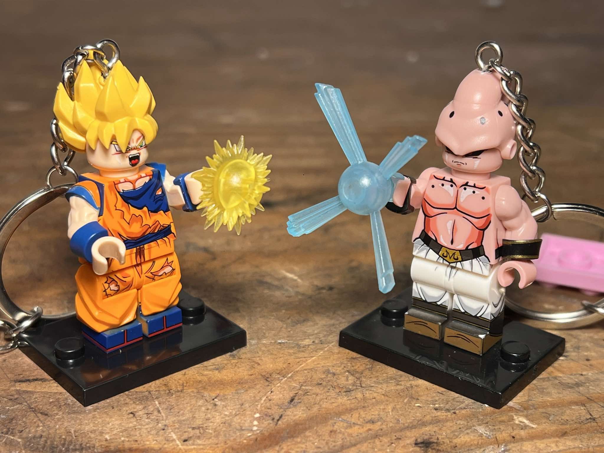 Other Dragon Ball Z Goku Majin Buu anime minifigure keychain Size ONE SIZE - 3 Thumbnail