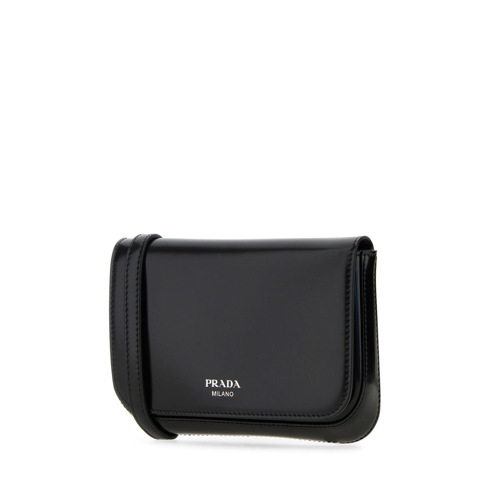 Prada PRADA Black Leather Crossbody Bag New And Authentic Size ONE SIZE - 2 Thumbnail