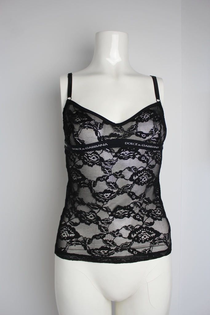 Dolce & Gabbana Vintage Dolce&Gabbana Lace Bustier Camisole Top Size S / US 4 / IT 40 - 3 Thumbnail