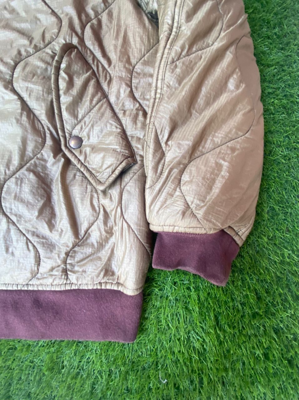 Japanese Brand Johnbull Quilted Liner Jacket Japan Size US M / EU 48-50 / 2 - 4 Thumbnail