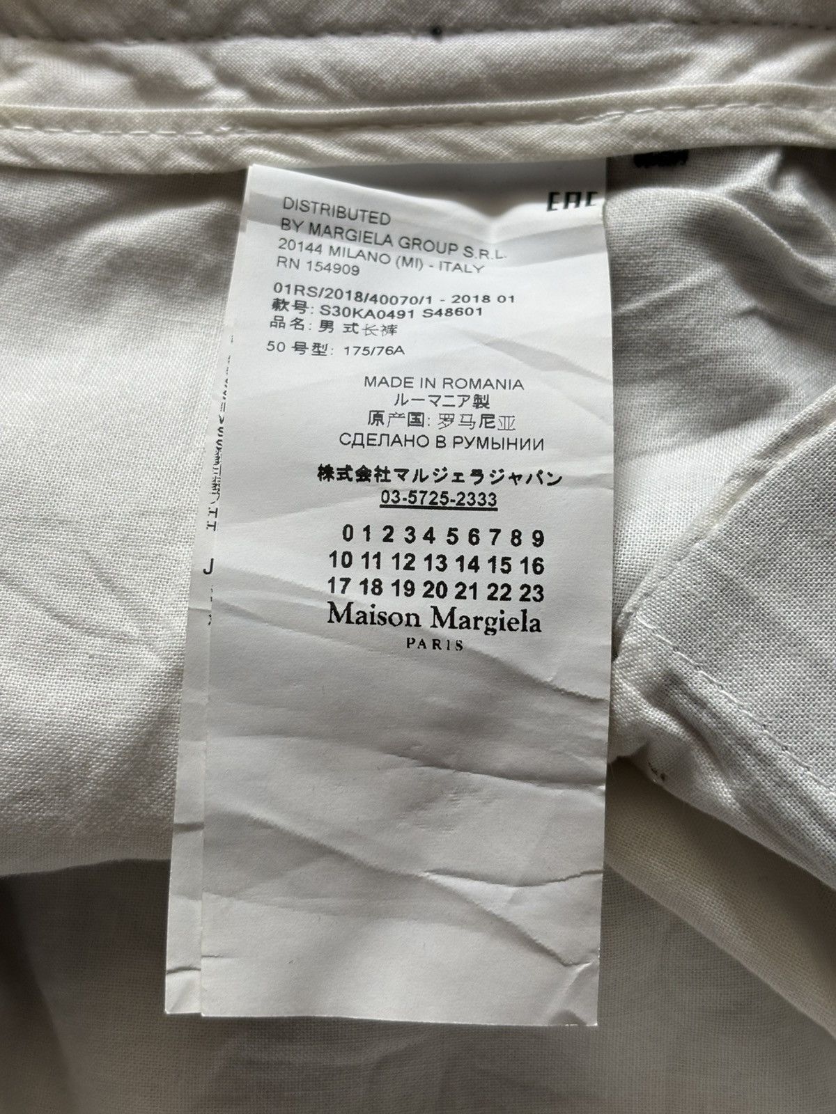 Maison Margiela SS18 Black Chino Pants Size US 34 / EU 50 - 7 Thumbnail