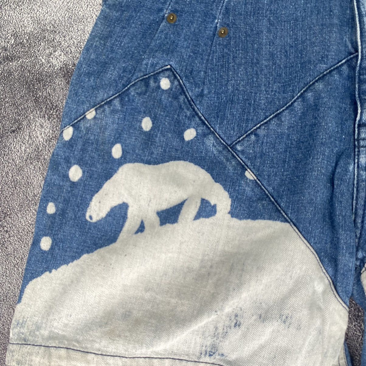 Issey Miyake Jorts Ne-net By Issey Miyake Animal Print Short pants Jeans Size US 29 - 3 Thumbnail