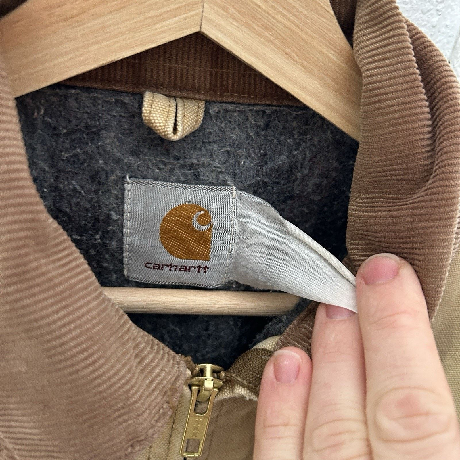 Carhartt Vintage Carhartt Blanket-Lined Detroit Jacket “Brown” J01 Size US L / EU 52-54 / 3 - 14 Thumbnail