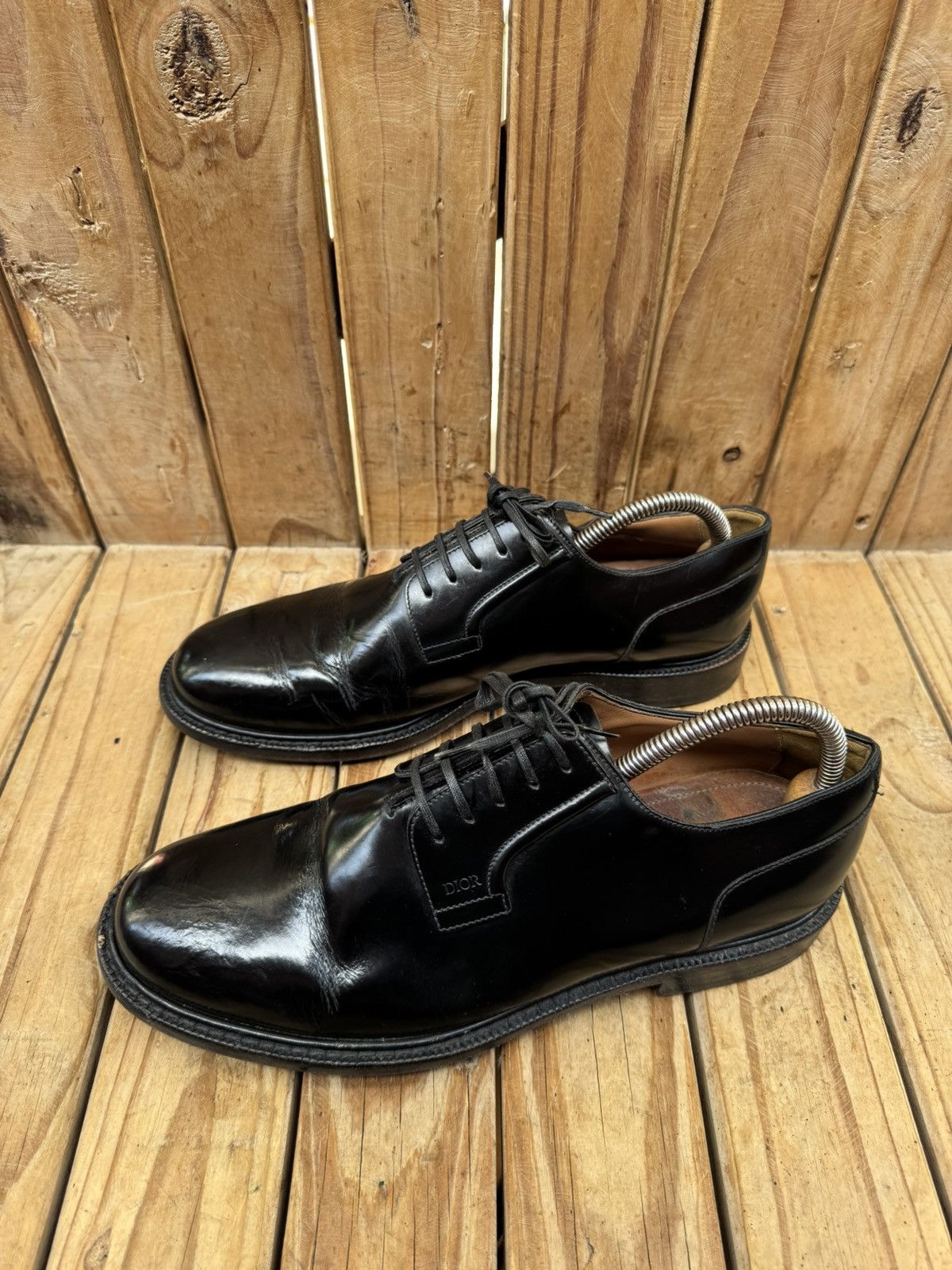 Christian Dior Monsieur Christian Dior black leather derby dress Shoes EUR 41 UK 7 Size US 8 / EU 41 - 10 Thumbnail