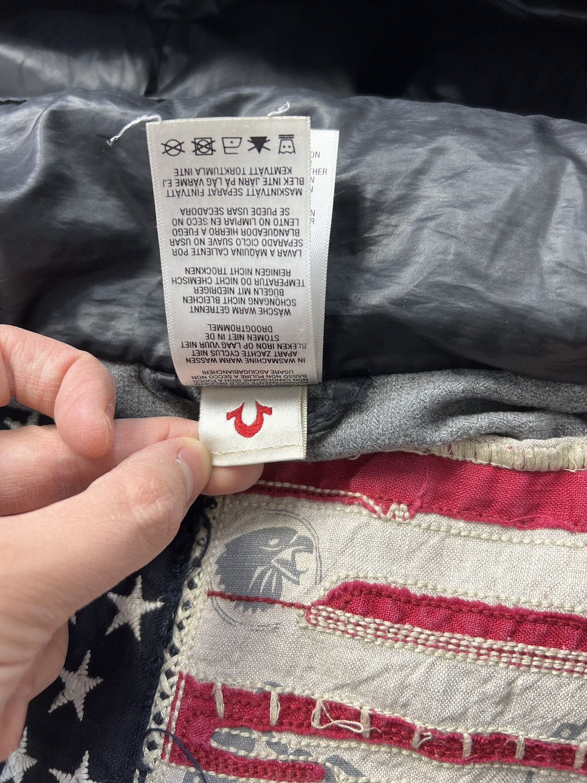 True Religion Puffer Jacket True Religion USA Black Winter Puchowa Kurtka Size XL / US 12-14 / IT 48-50 - 6 Thumbnail
