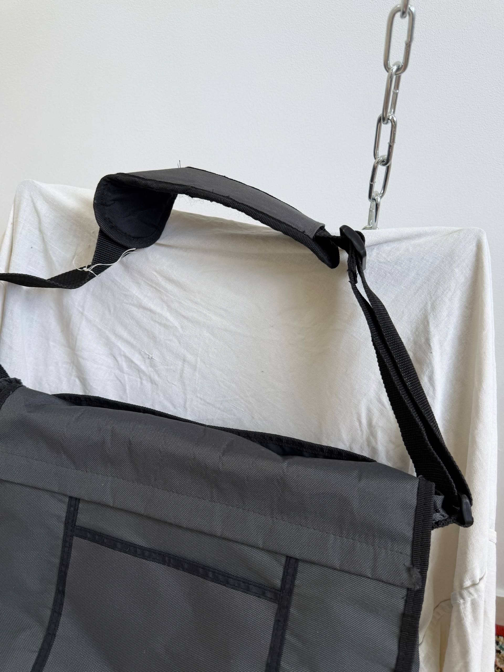 Vintage Avant-Garde If Six Was Nine Style Crossbody Messenger Bag Size ONE SIZE - 7 Thumbnail