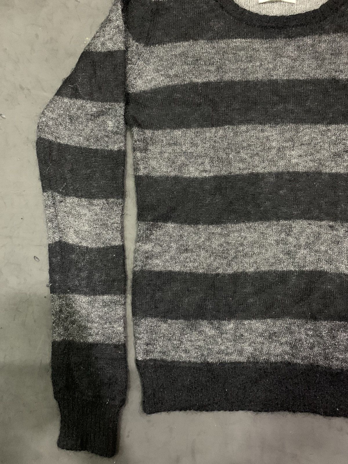 monkey time 💸BINDINGOFFER💸Monkey Time knitted stripe mohair style Size US L / EU 52-54 / 3 - 5 Thumbnail
