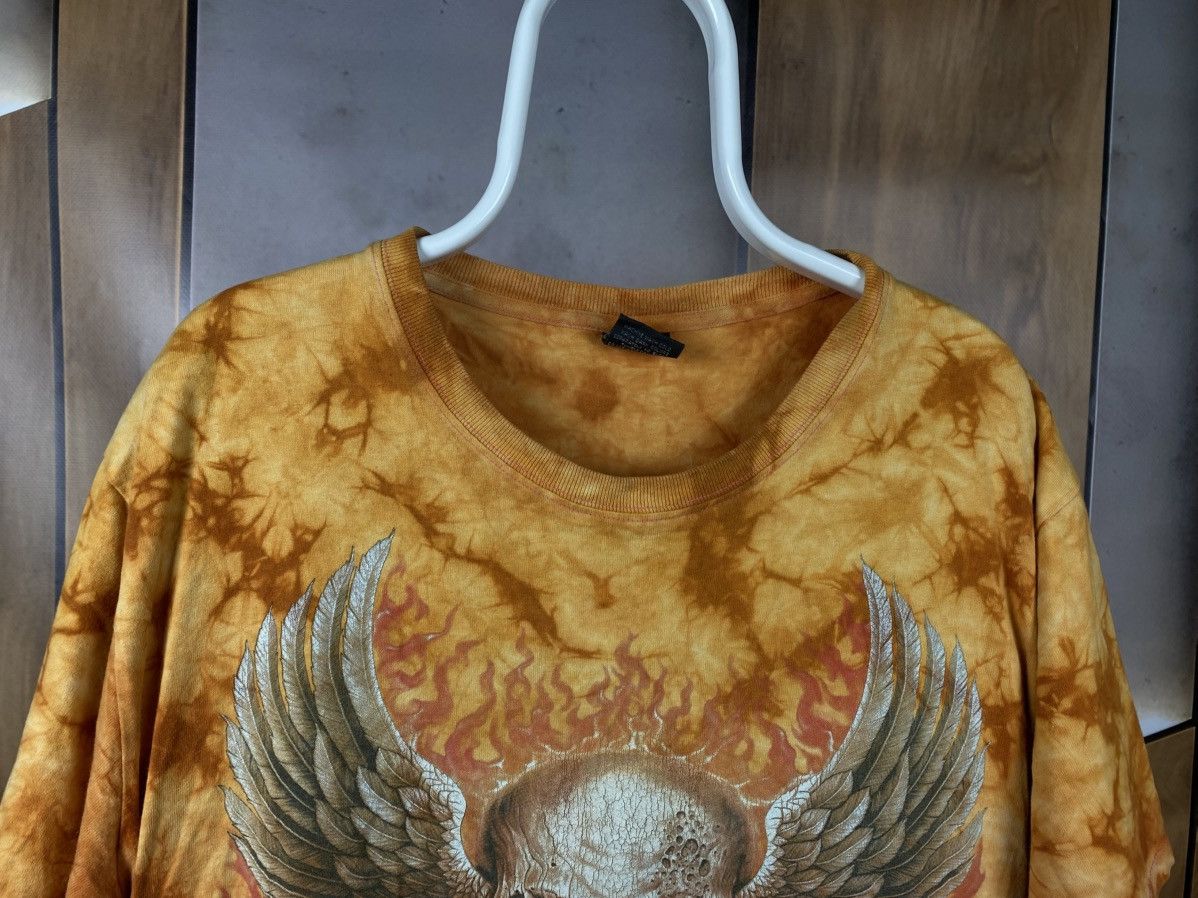 Harley Davidson 💀Vintage 90s T-Shirt Wild Style Harley Davidson Tie Dye Tee💀 Size US XL / EU 56 / 4 - 6 Thumbnail