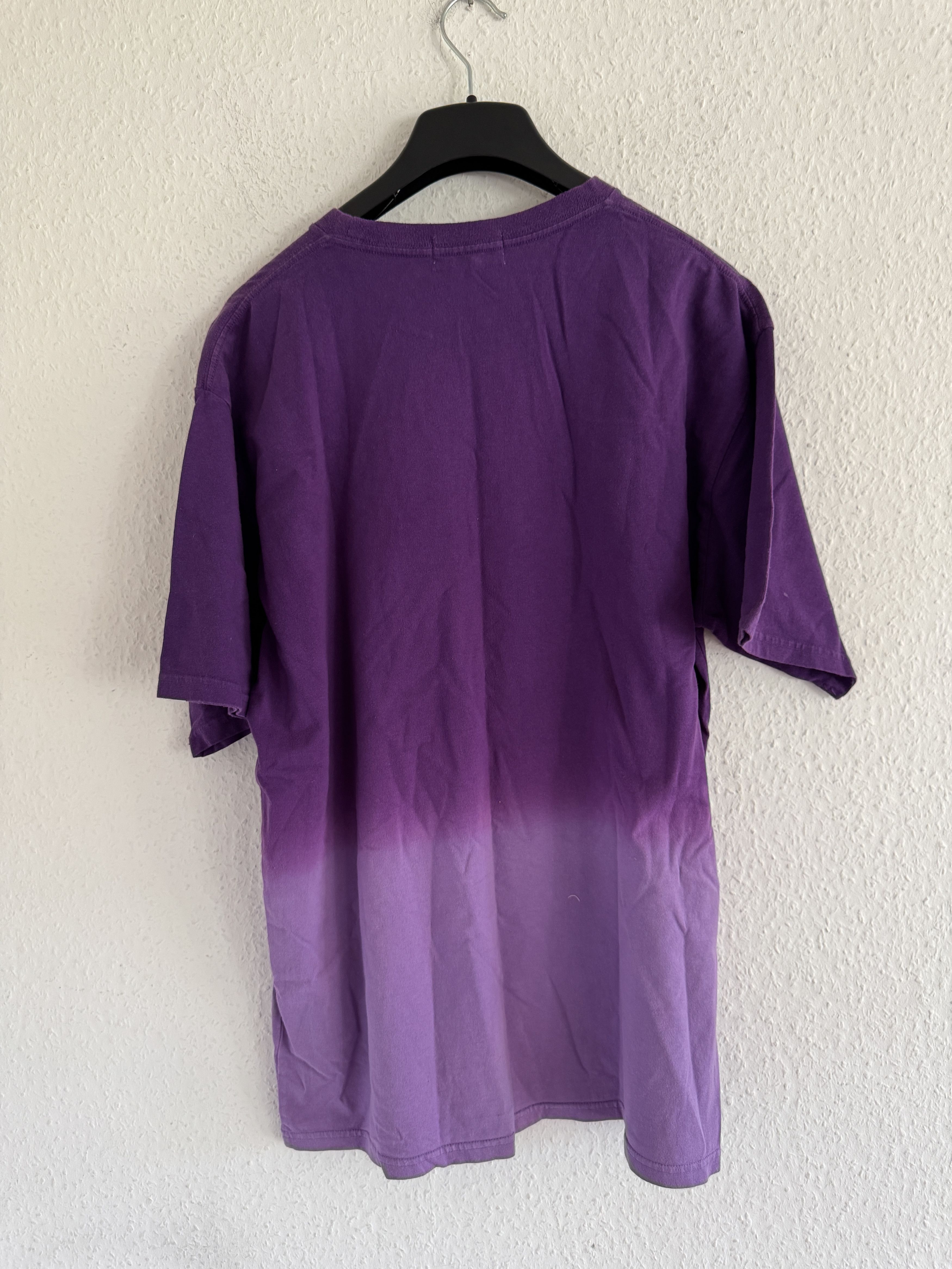 Bape Gradation Logo Tee Purple Size US XXL / EU 58 / 5 - 9 Thumbnail