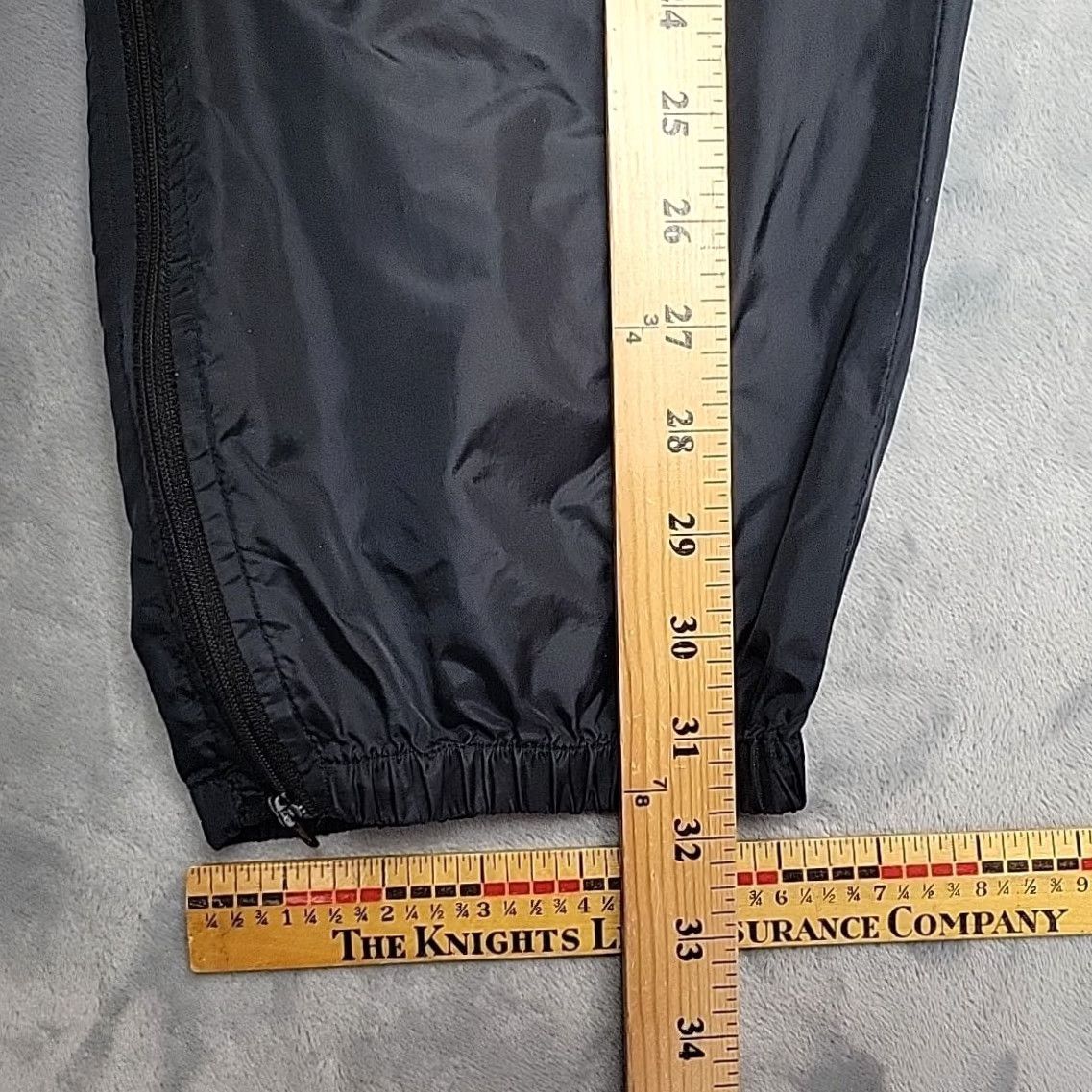 Sideout VINTAGE Sideout I3 Track Pants Mens XL Black Nylon Windbreaker Baggy Y2K Retro Street Size US 36 / EU 52 - 8 Thumbnail