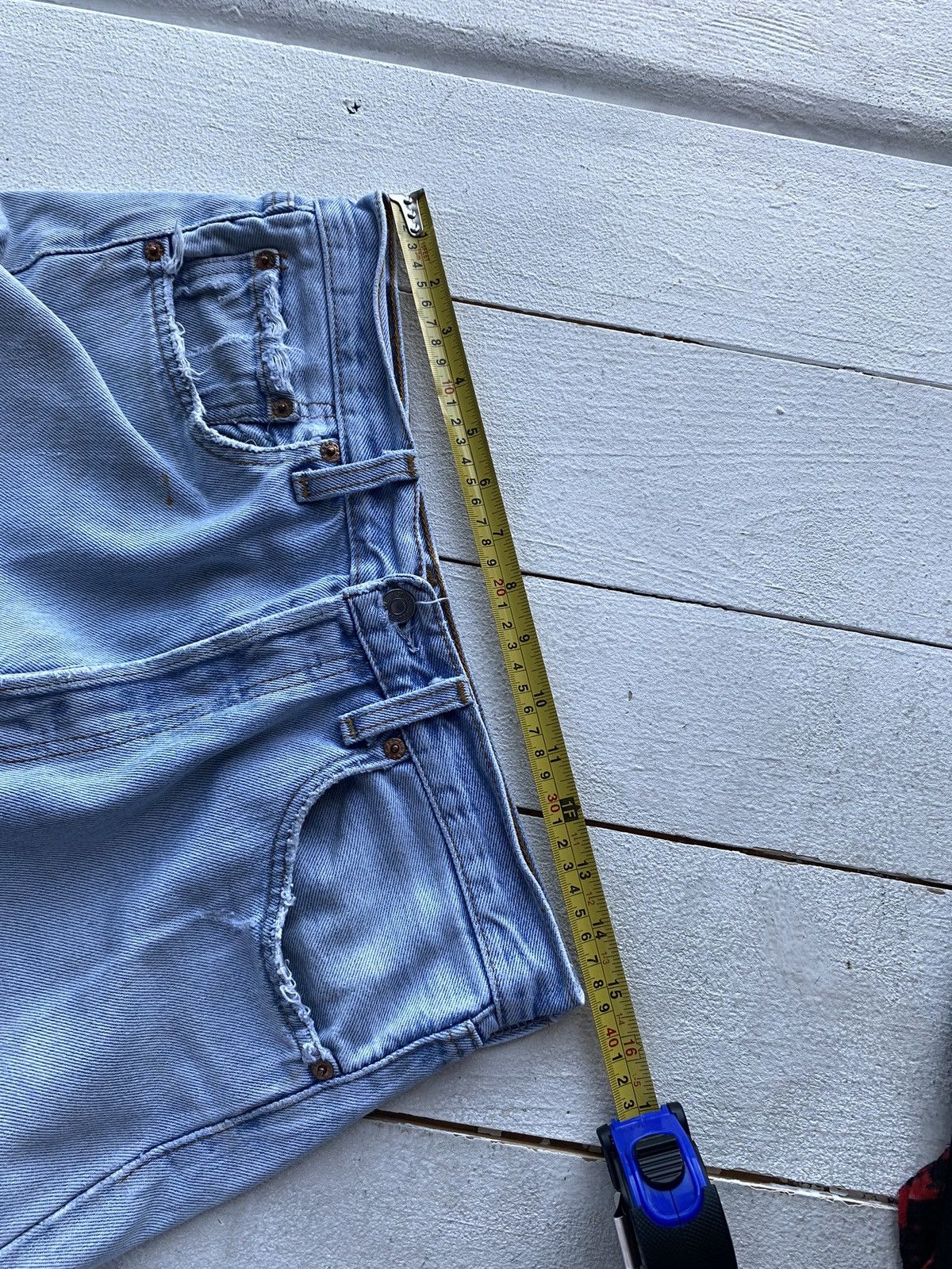 Levi's 🔥VNTG LEVIS 501 LIGHT WASHED DISTRESSED OG BLUE MENS JEANS Size US 30 / EU 46 - 12 Thumbnail