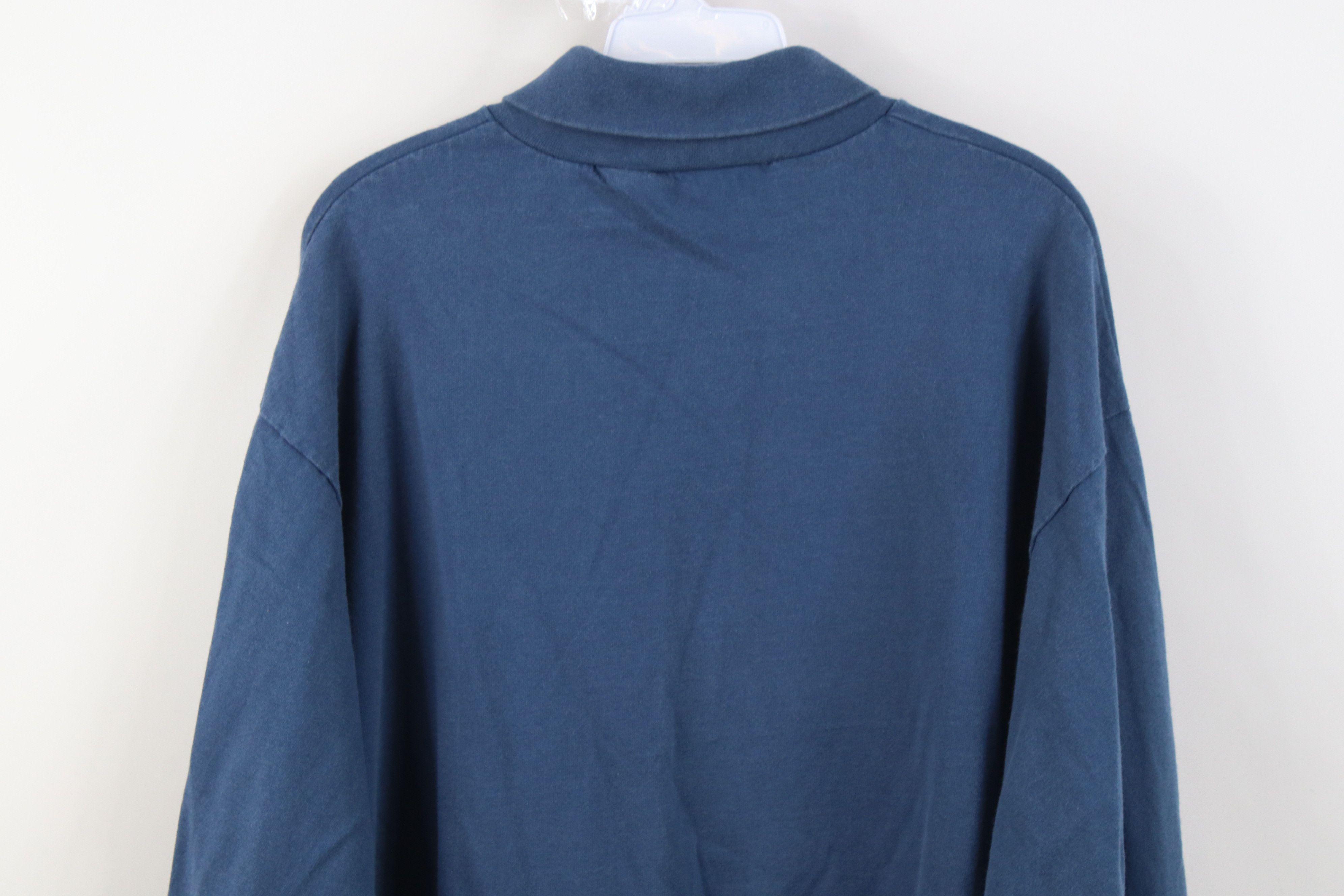 Vintage VIntage 90s Streetwear Long Sleeve Turtleneck T-Shirt USA Size US XL / EU 56 / 4 - 13 Thumbnail