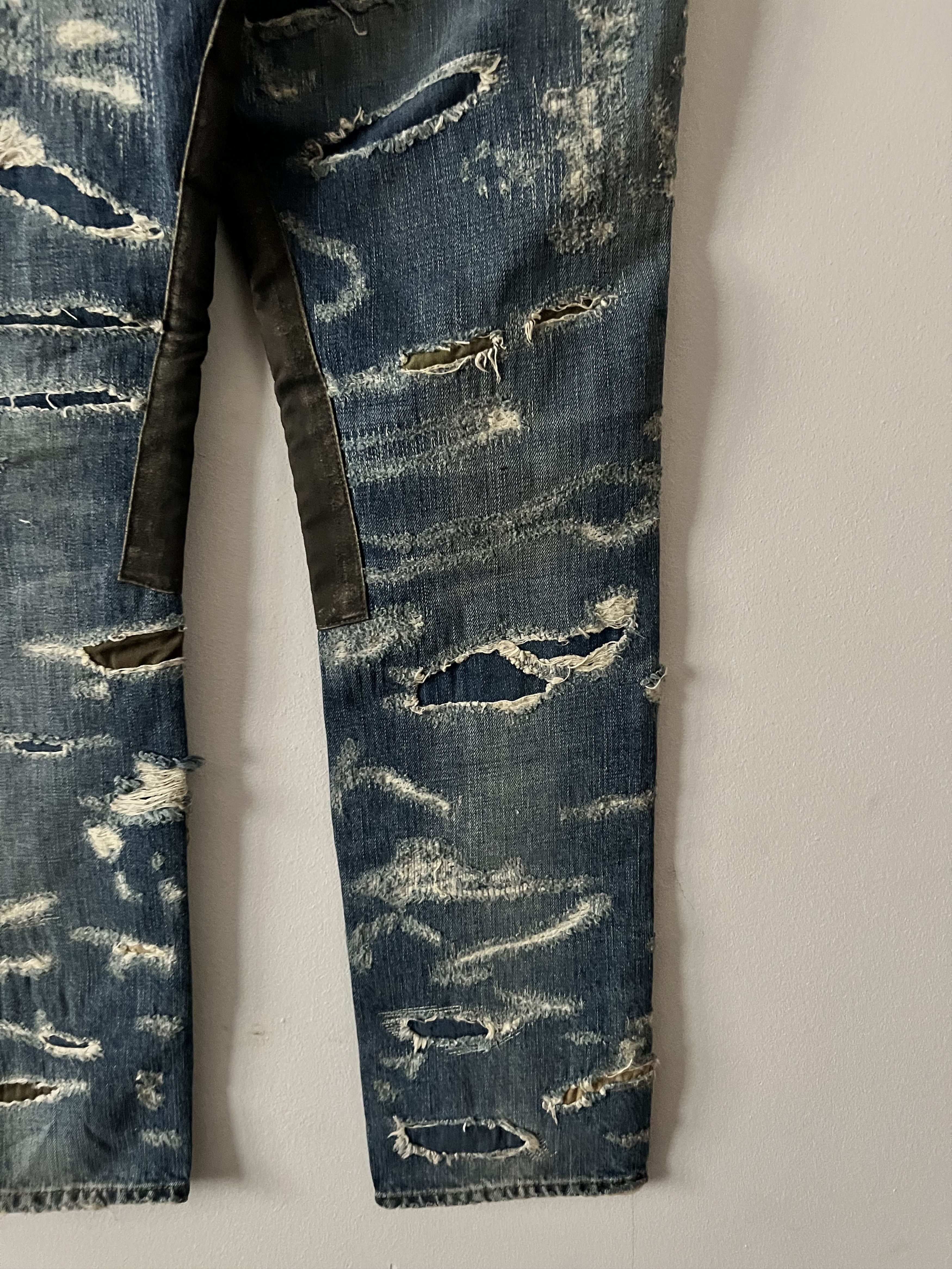 Givenchy BNWT Matthew Williams Jeans Distressed Moleskin Size US 32 / EU 48 - 11 Thumbnail