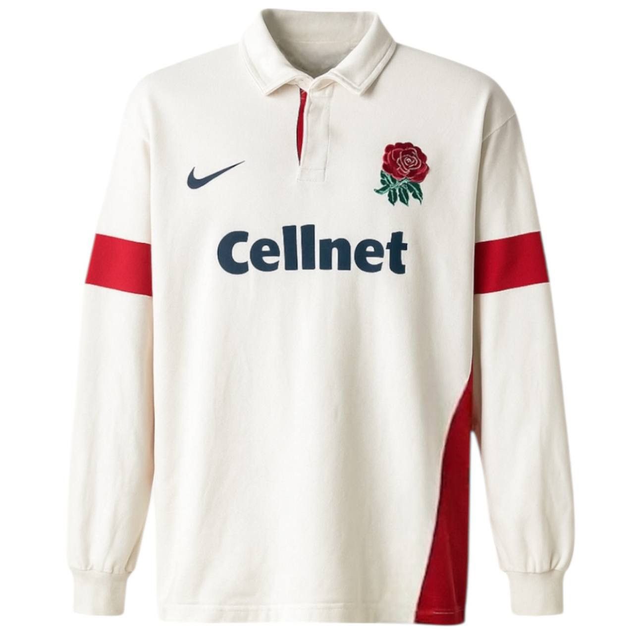 Nike 1997/99 ENGLAND NATIONAL TEAM RUGBY UNION VINTAGE JERSEY XL Size US XL / EU 56 / 4 - 1 Thumbnail