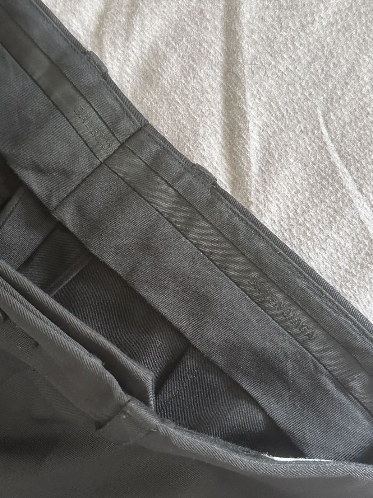 Balenciaga Balenciaga Cropped Flared Suit Pants Size 44S - 5 Thumbnail