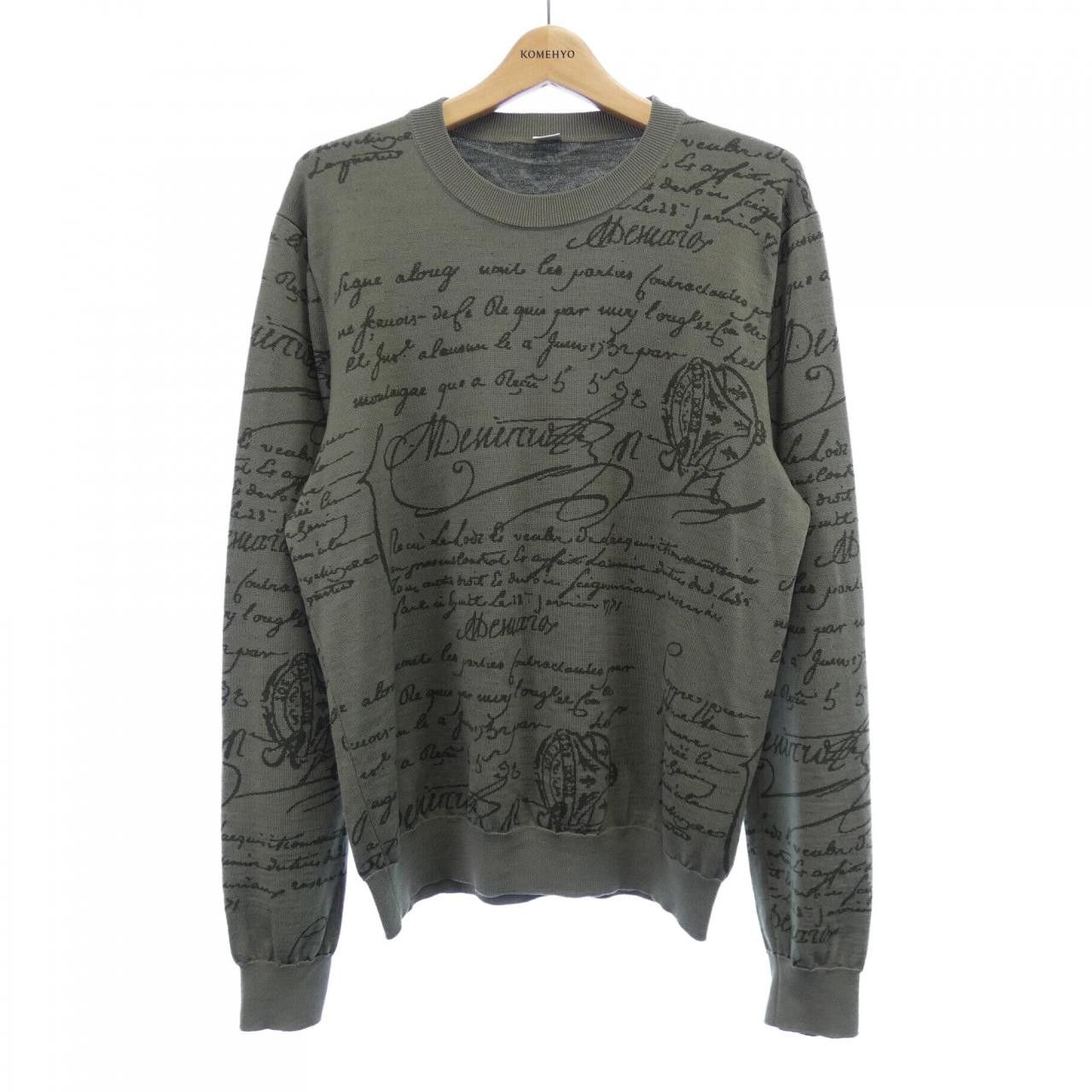 Berluti Berluti Berluti Knitwear Textile Tops R19KRL135YWBE DUTY FREE for USA Size ONE SIZE - 1 Thumbnail