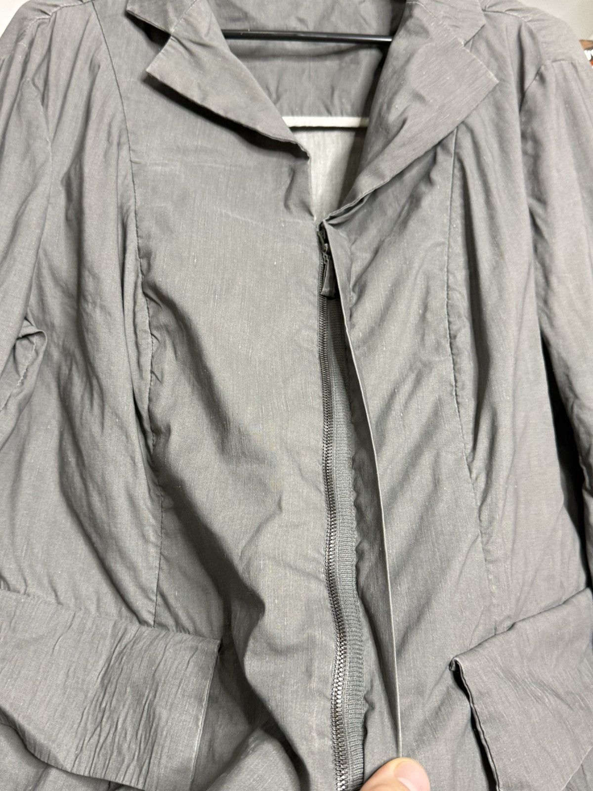 Annette Gortz Anette Gortz Luxury gray linen blazer size 40 Size M / US 6-8 / IT 42-44 - 11 Thumbnail