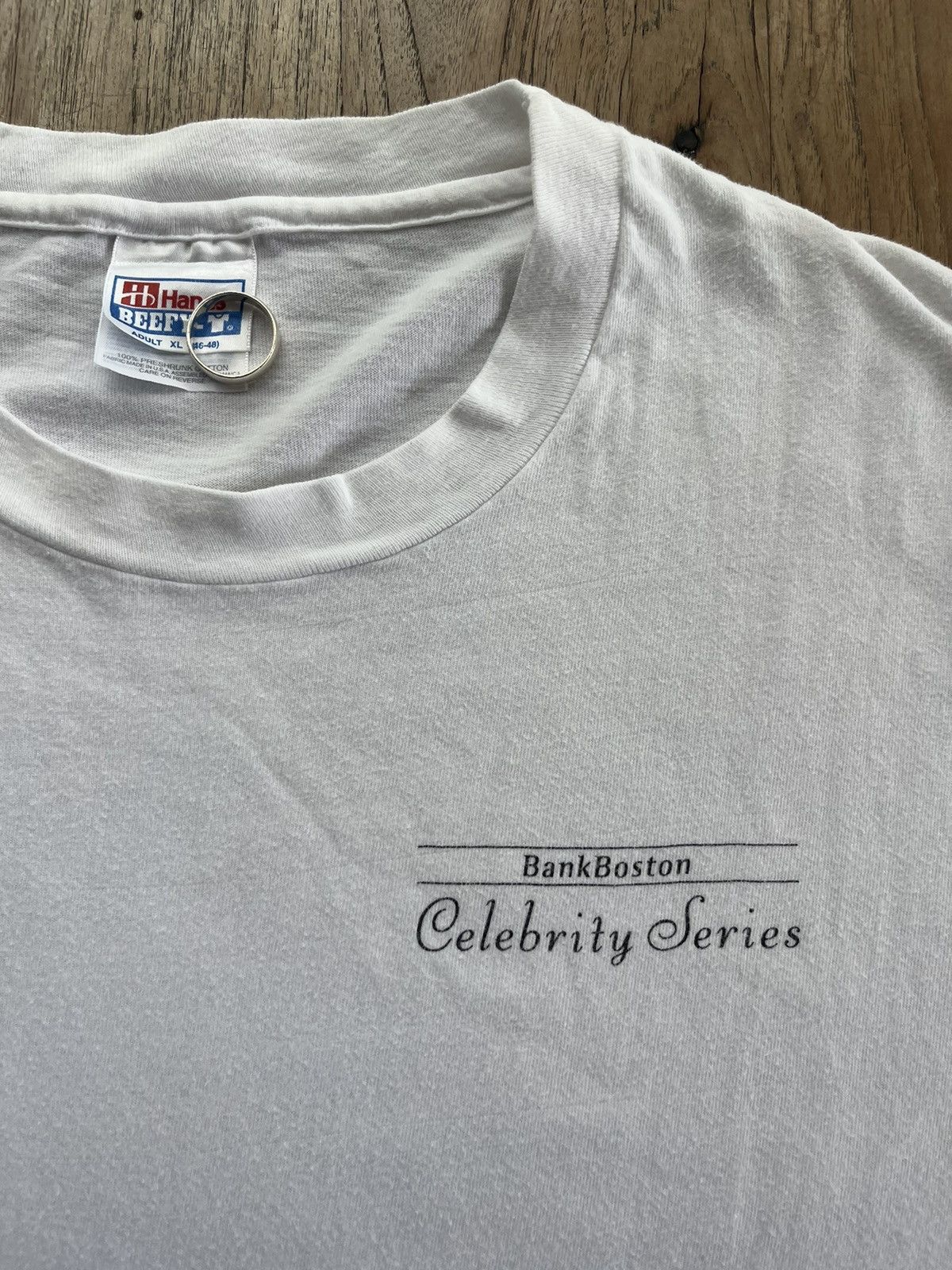 Vintage Vintage Bank Boston Celebrity Series of Boston 96’s Tshirt Size US XL / EU 56 / 4 - 6 Thumbnail