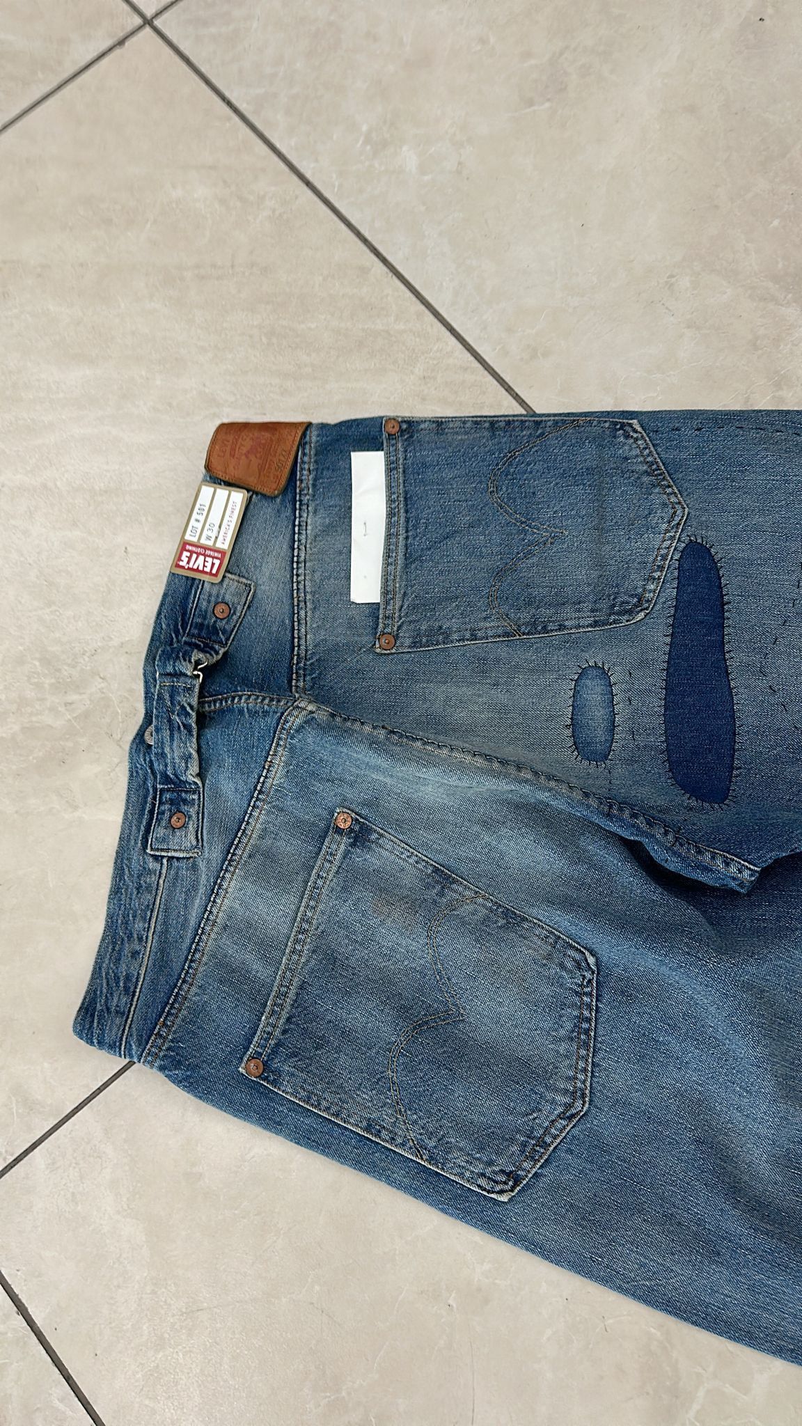 Levi's Vintage Clothing LVC Levi's Vintage Clothing 1915 501XX BigE Selvedge Jeans Size US 30 / EU 46 - 5 Thumbnail
