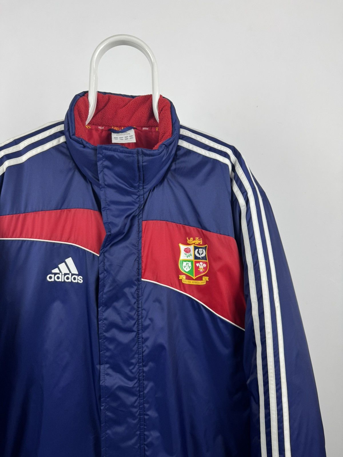 Adidas 2008 Adidas British & Irish Lions South Africa Rugby Jacket Size US XL / EU 56 / 4 - 2 Thumbnail