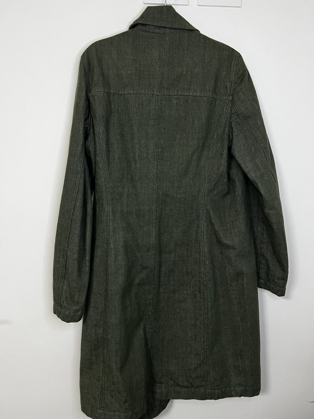 Max Mara Max mara cotton coat green L Size L / US 10 / IT 46 - 5 Thumbnail