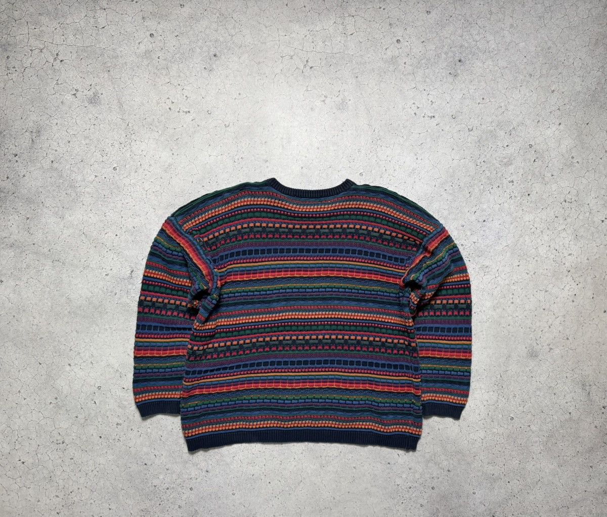 Coogi Vintage Coogi Style 3D Knit Sweater Y2K Rare Size US L / EU 52-54 / 3 - 2 Thumbnail