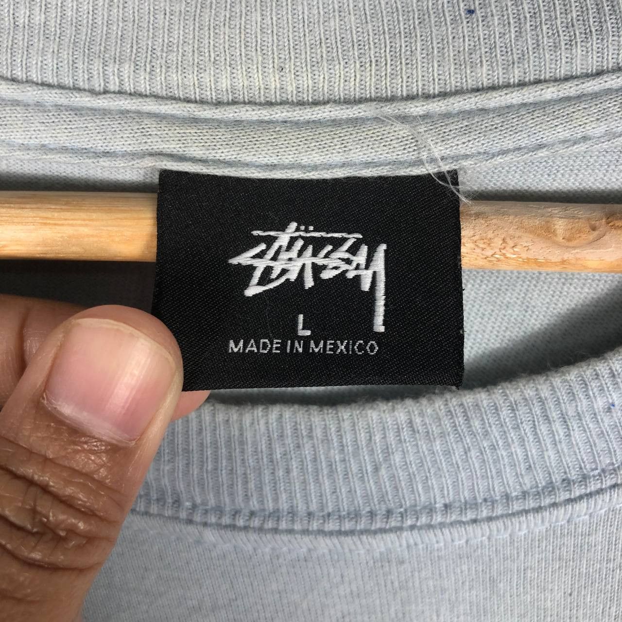 Stussy Vintage Stussy Stock Link Tee Pigment Dyed T-Shirt Size US L / EU 52-54 / 3 - 7 Thumbnail