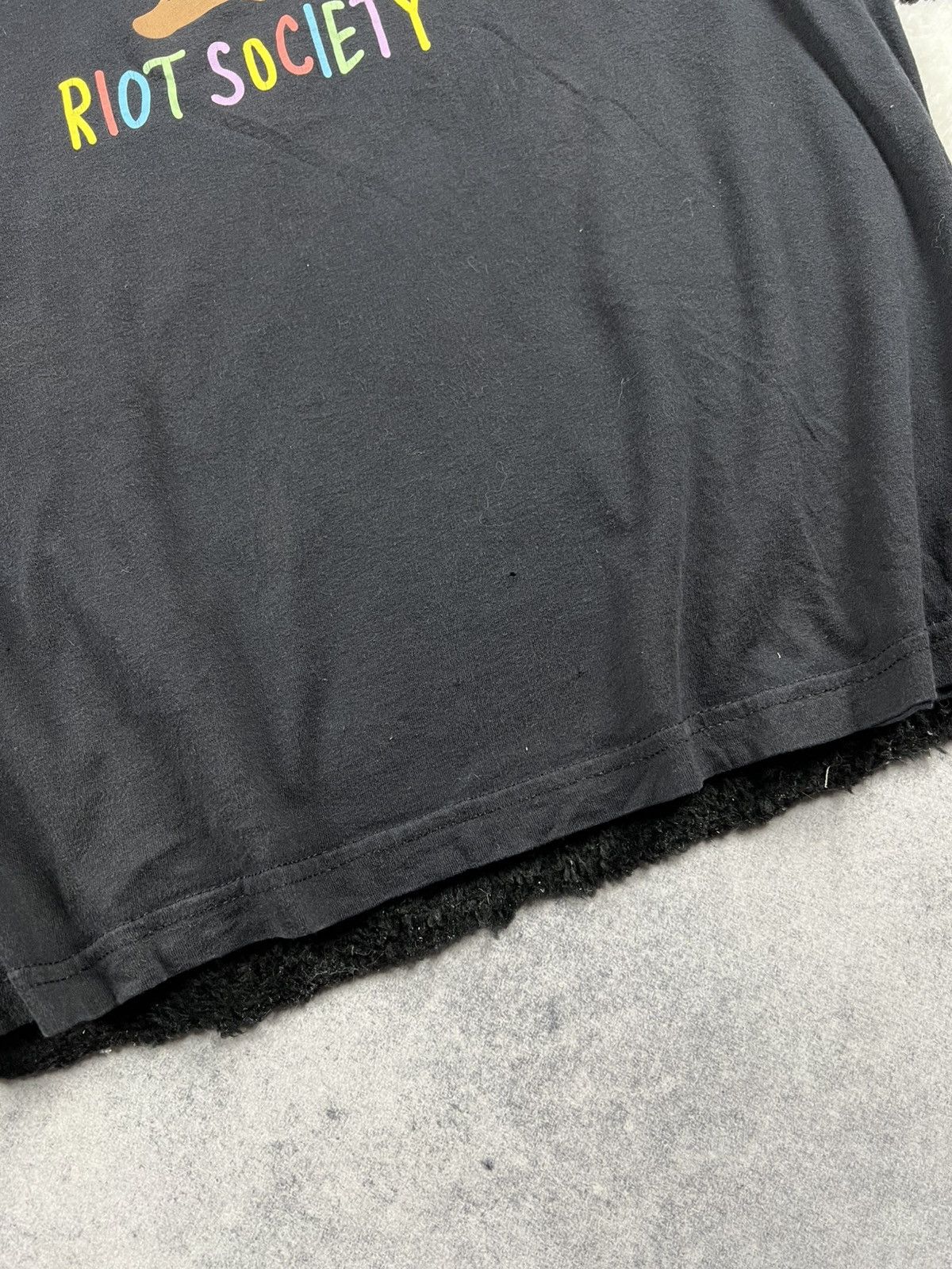 Riot Society Riot Society Bear Ballon Head Big Logo Tee Y2K Shirt Size US M / EU 48-50 / 2 - 5 Thumbnail
