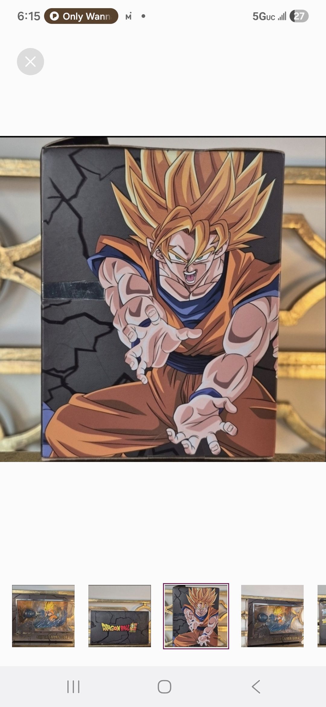 Other Bandai DragonBall Super FINAL BLAST SERIES Super Saiyan Goku Size ONE SIZE - 2 Thumbnail