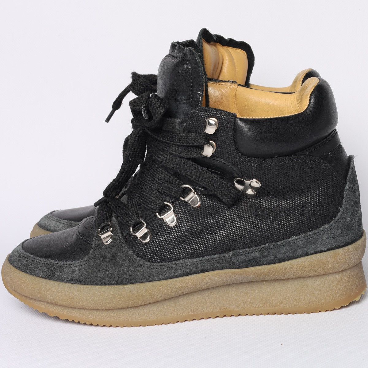 Isabel Marant × Isabel Marant Etoile Isabel Marant Leather Suede Brent Hiking Boots Winter Shoes Size US 9 / IT 39 - 3 Thumbnail