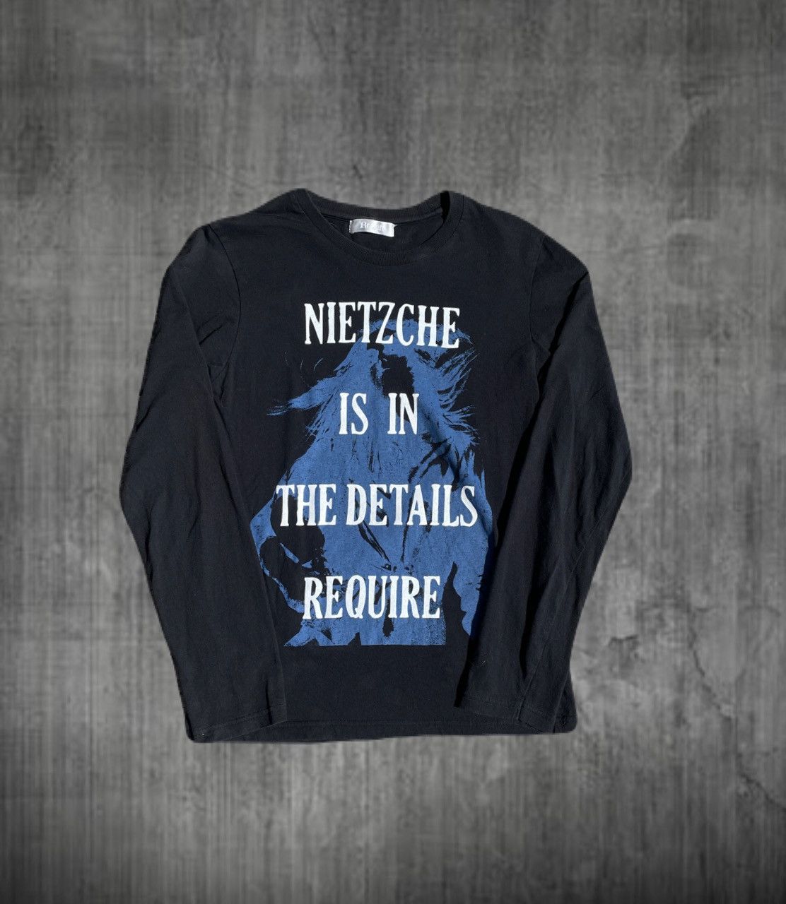 If Six Was Nine 2000s Japanese archive Vkei Poem Long Sleeve Tee Gyaruo Size US XS / EU 42 / 0 - 1 Thumbnail