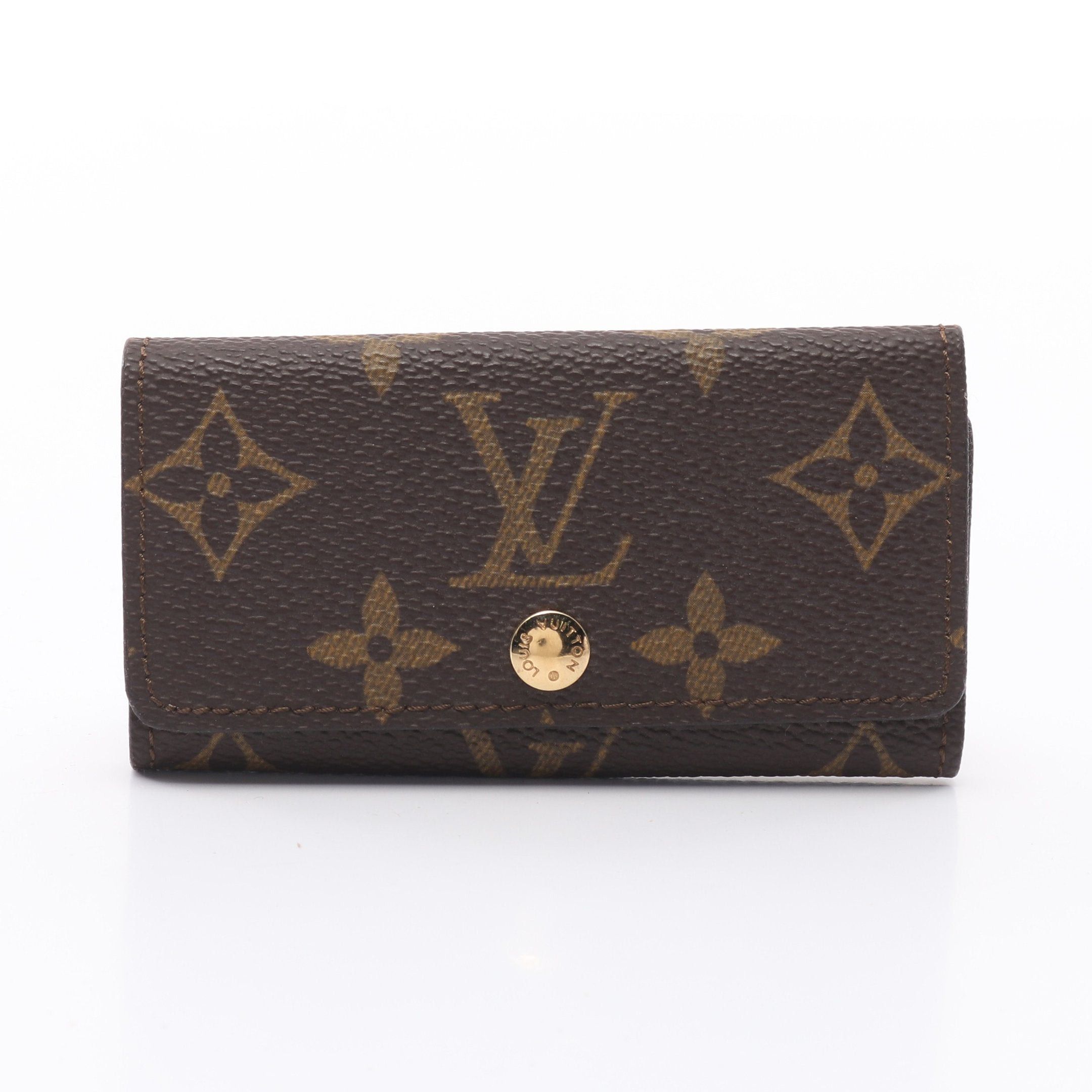 Louis Vuitton Louis Vuitton Multicle 4 Monogram Ring Chain Key Case Brown Size ONE SIZE - 1 Thumbnail