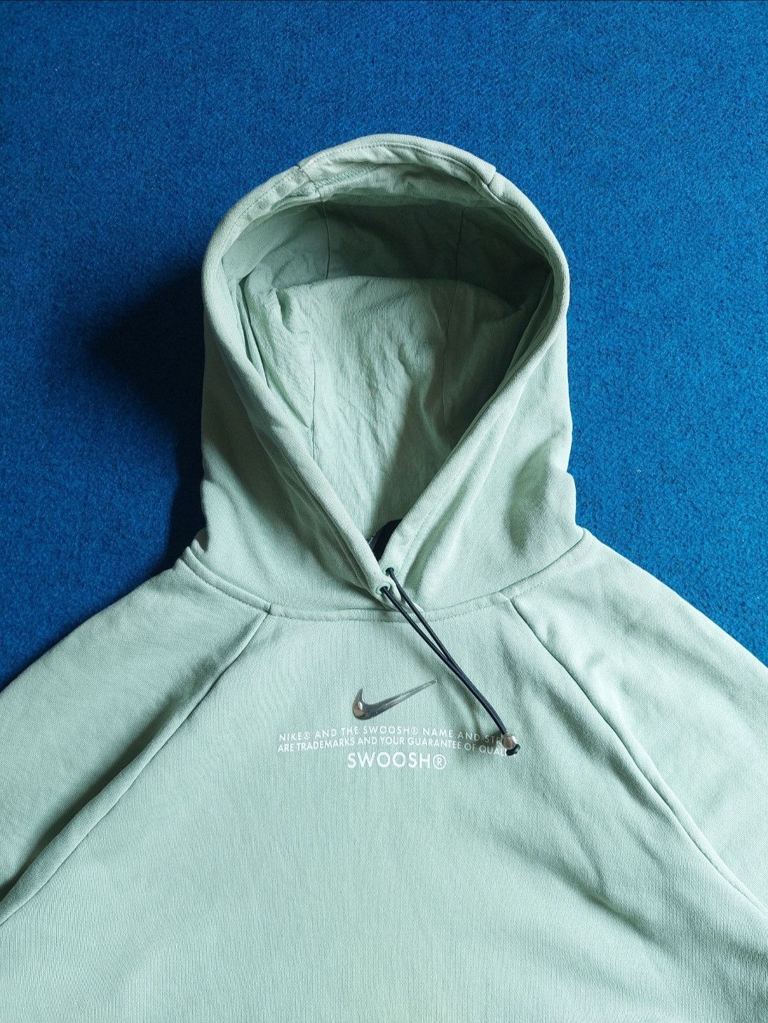 Nike × Vintage Hoodie Nike center swoosh french terry Size L / US 10 / IT 46 - 3 Thumbnail