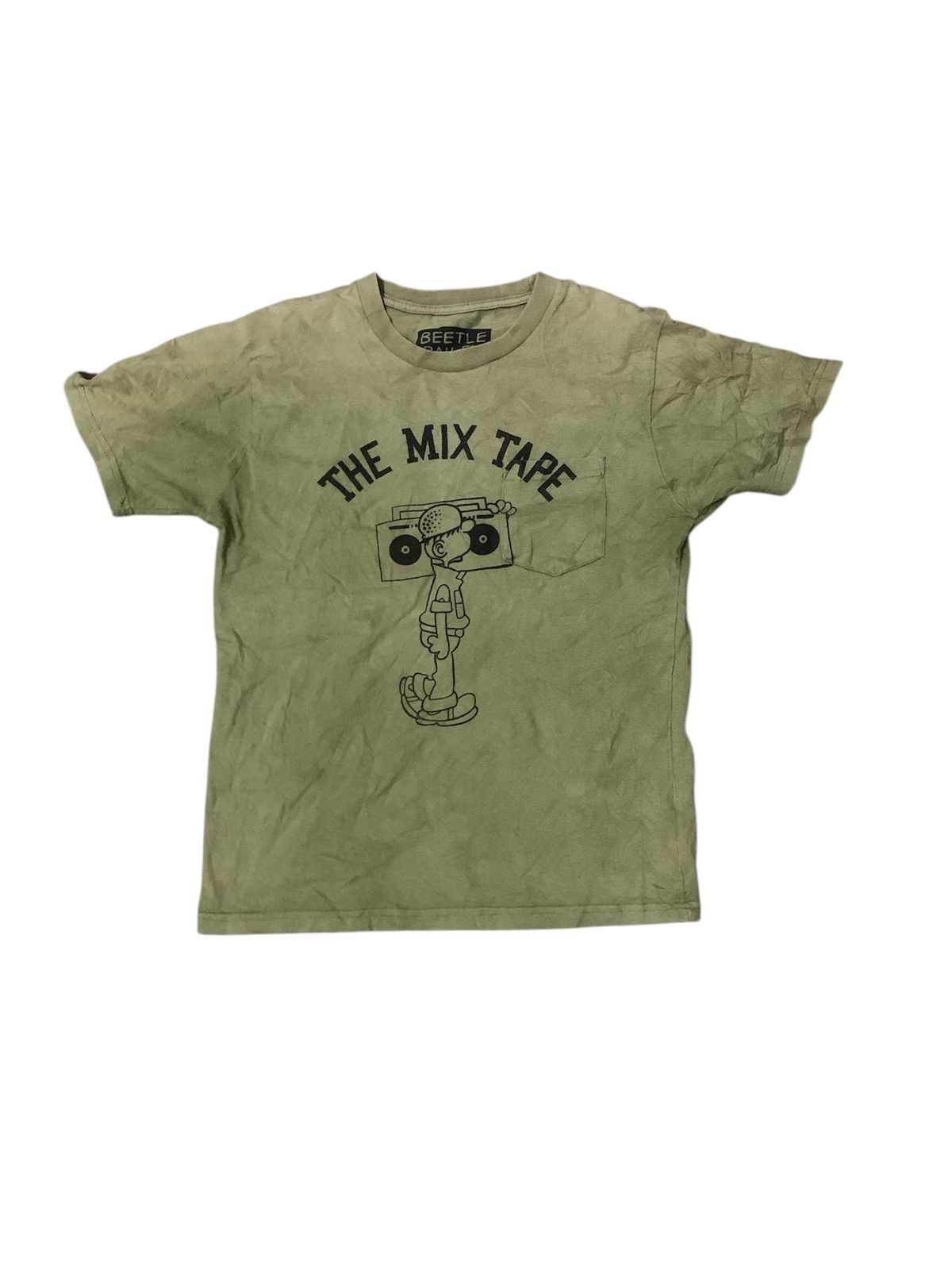 Anime Beetle Bailey The Mix Tape Single Pocket Tee Size US L / EU 52-54 / 3 - 1 Thumbnail