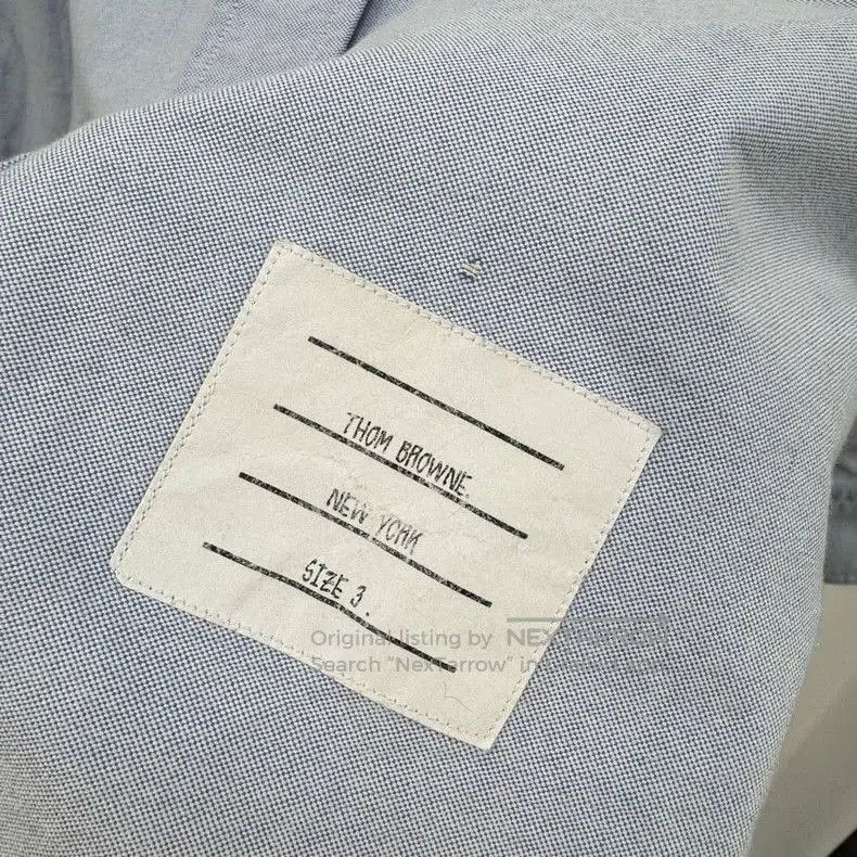 Thom Browne Thom Browne Light Blue Button. Size US M / EU 48-50 / 2 - 5 Thumbnail